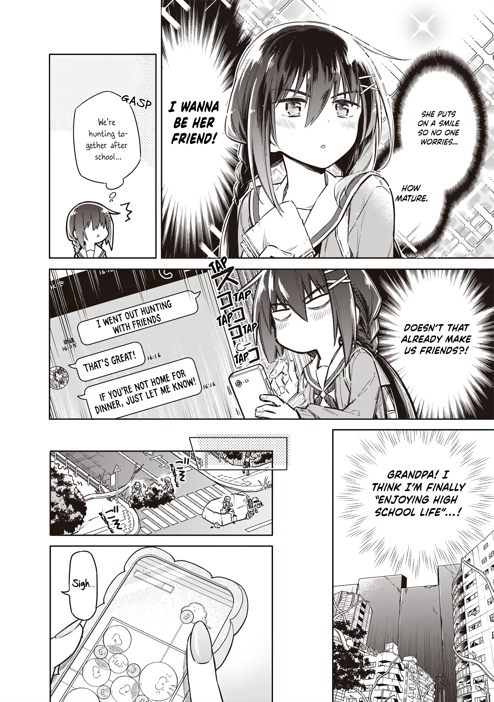 Tokyo KINOKO: The High School Girl with the World's Lowest Ranking Social Skills Chapter 2 - page 23