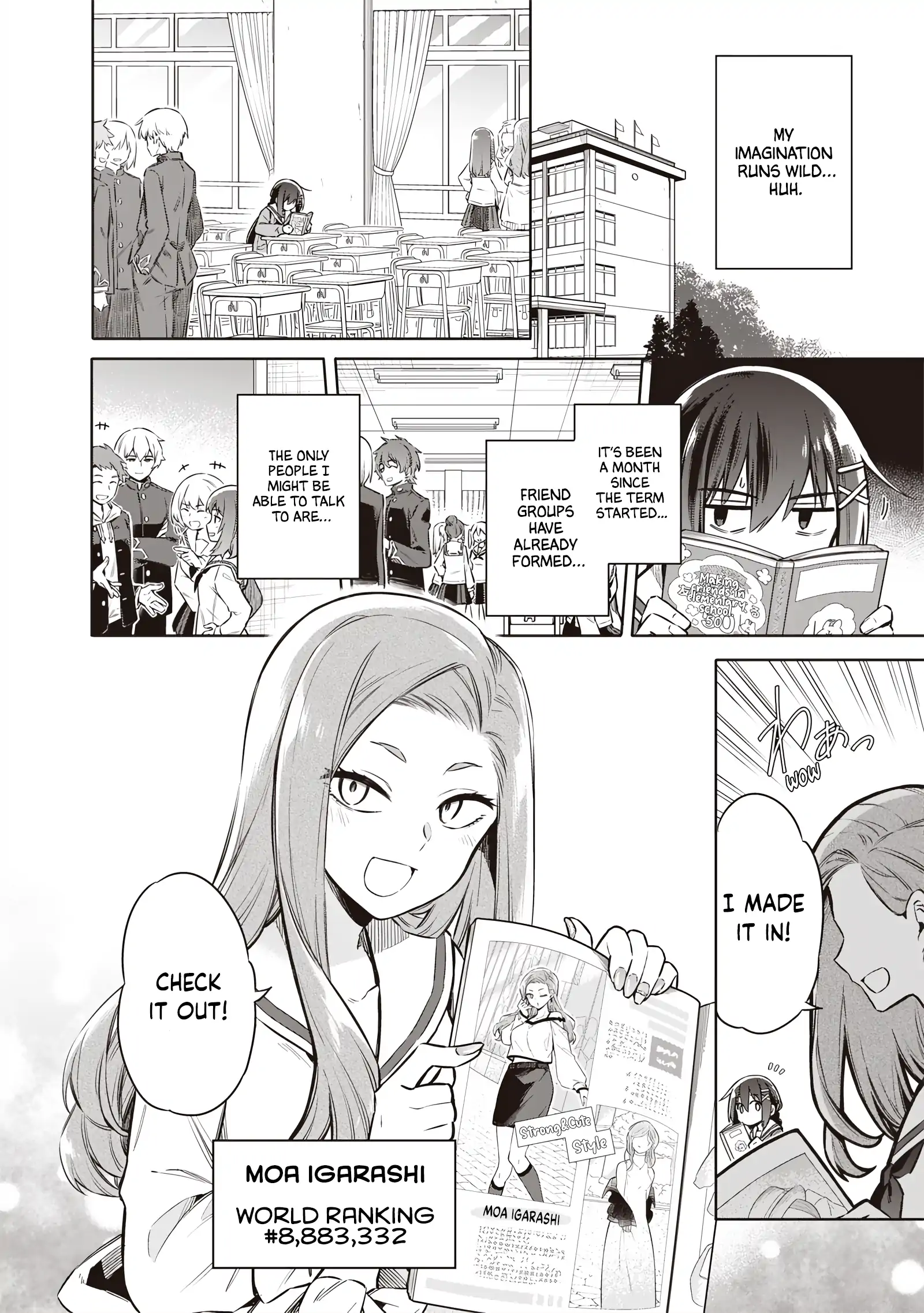 Tokyo KINOKO: The High School Girl with the World's Lowest Ranking Social Skills Chapter 2 - page 9