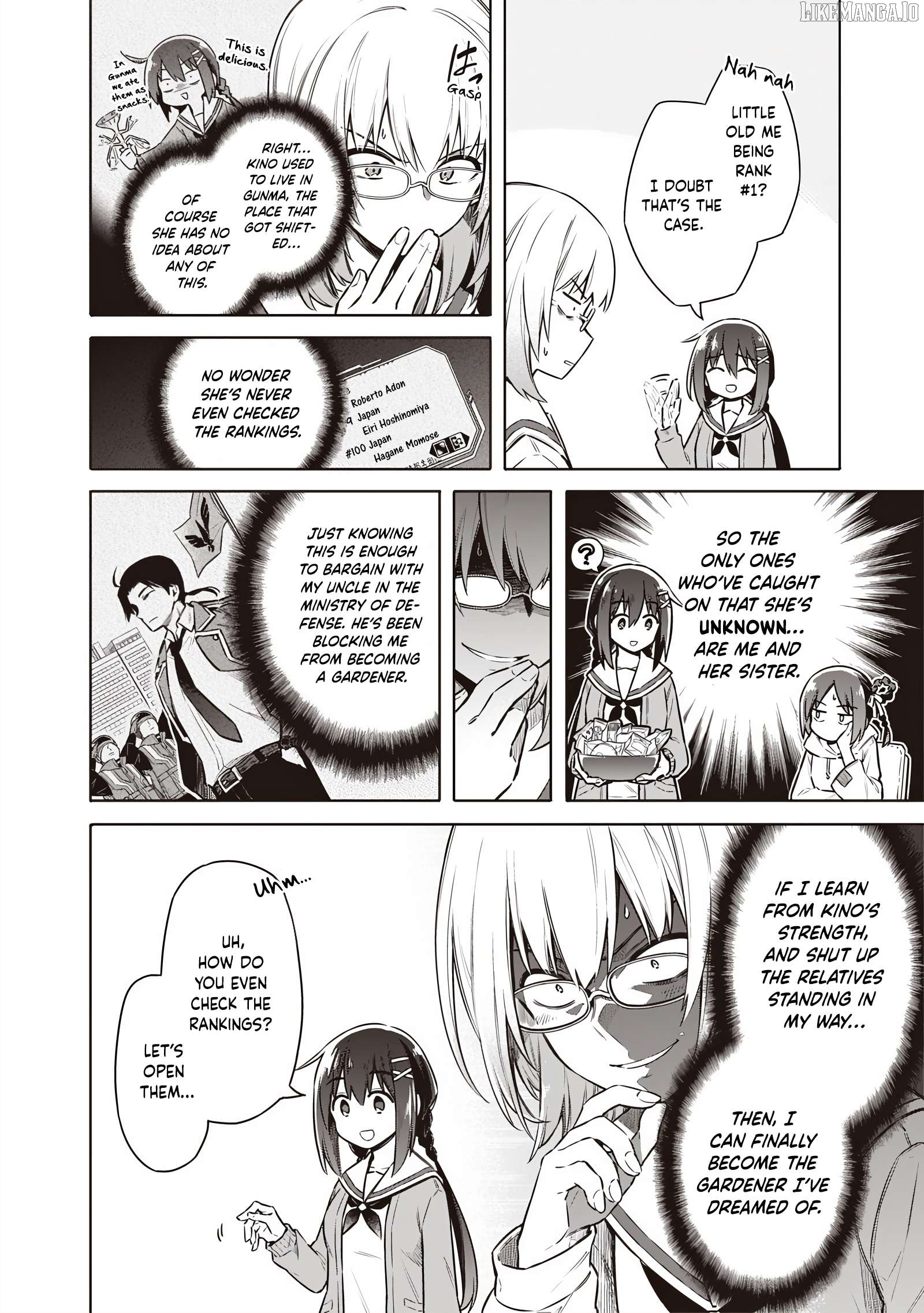 Tokyo KINOKO: The High School Girl with the World's Lowest Ranking Social Skills Chapter 3 - page 7