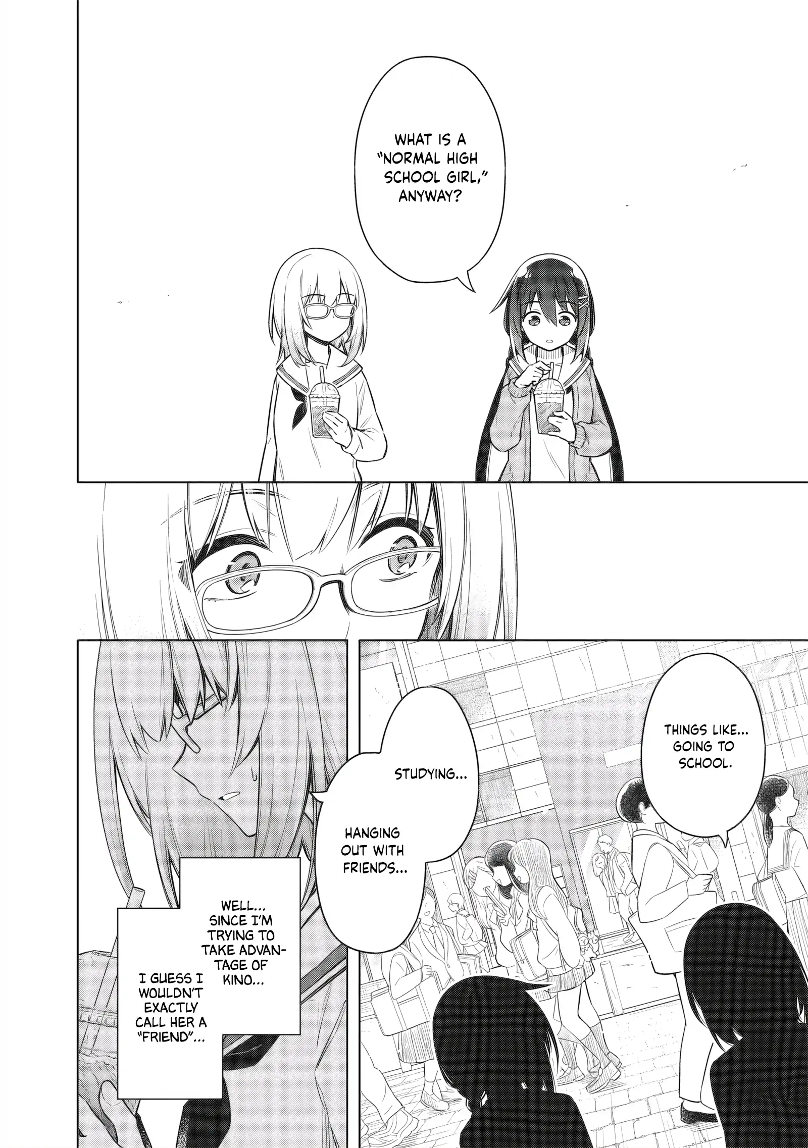 Tokyo KINOKO: The High School Girl with the World's Lowest Ranking Social Skills Chapter 4 - page 12