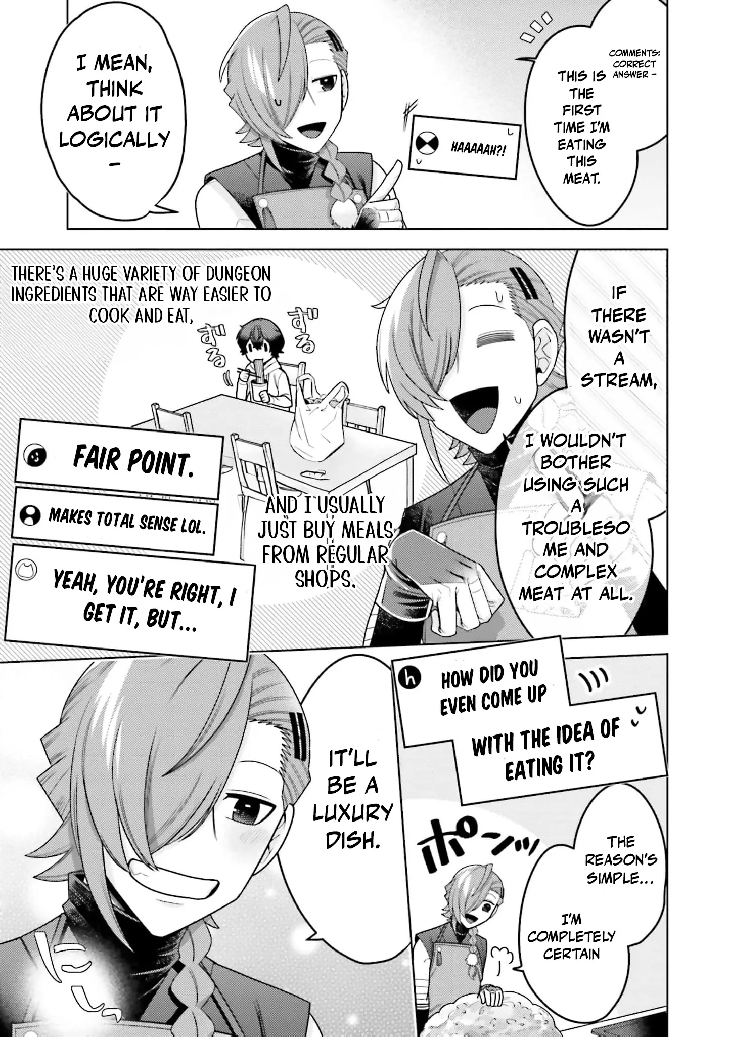 Dungeon Delicacies for My Favorite Idol Chapter 5 - page 15