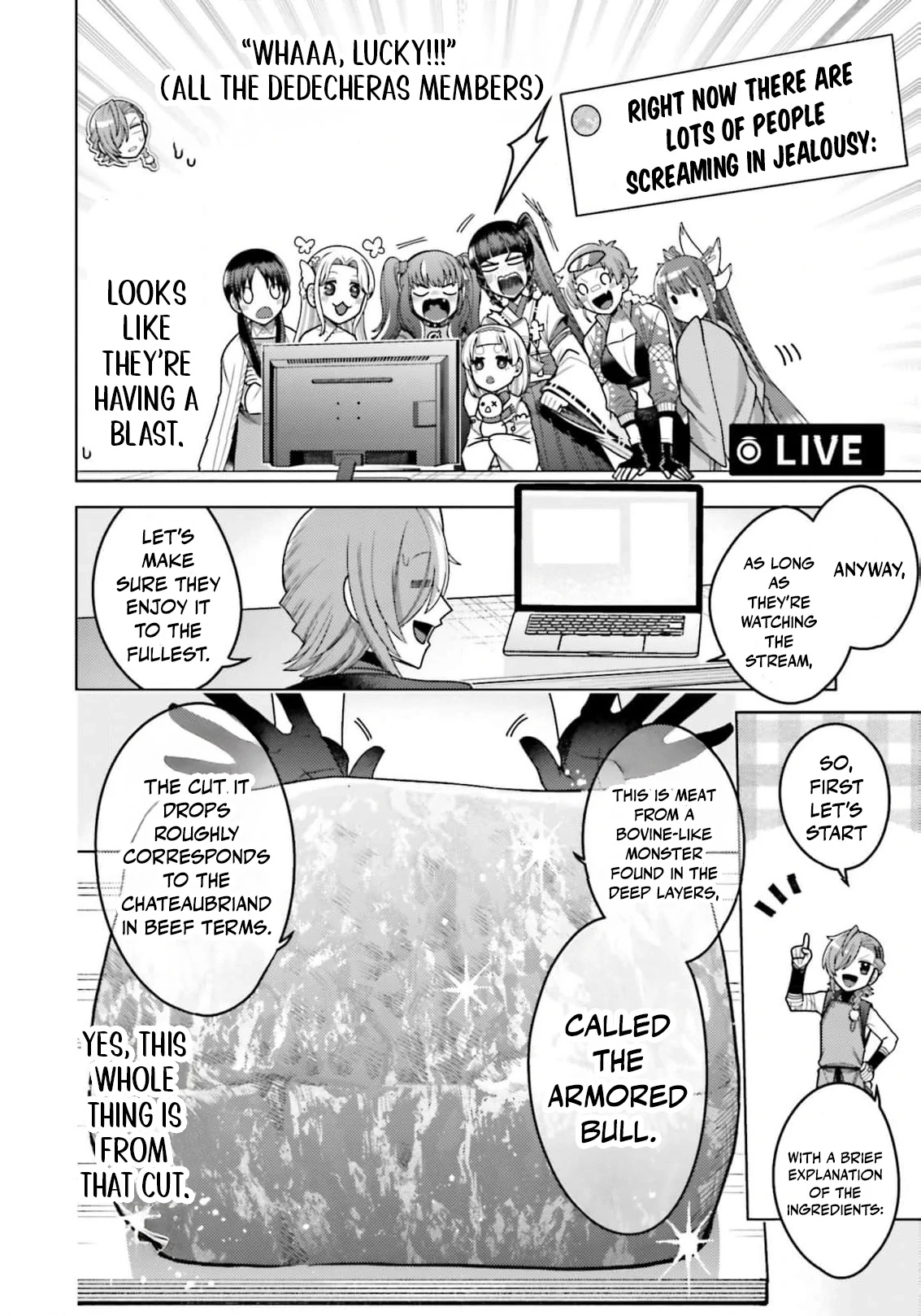 Dungeon Delicacies for My Favorite Idol Chapter 5 - page 6