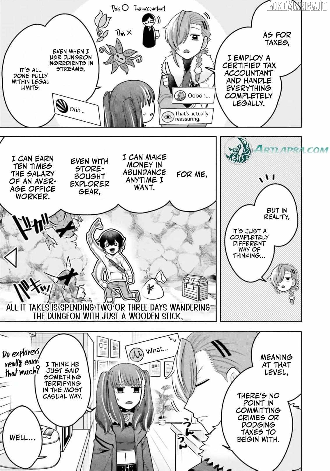 Dungeon Delicacies for My Favorite Idol Chapter 7 - page 13