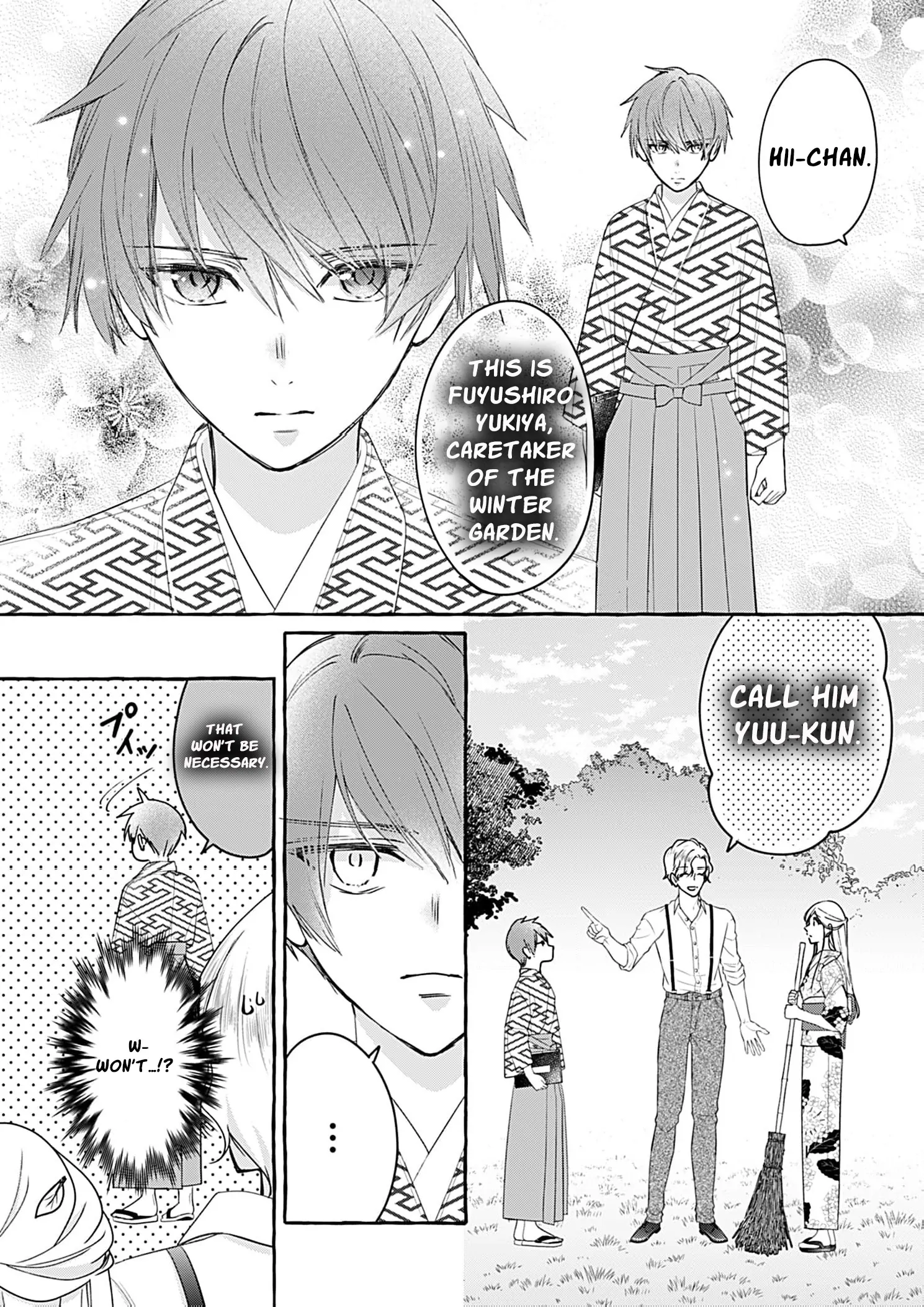 With You Beneath the Fluttering Sakura Chapter 3 - page 14