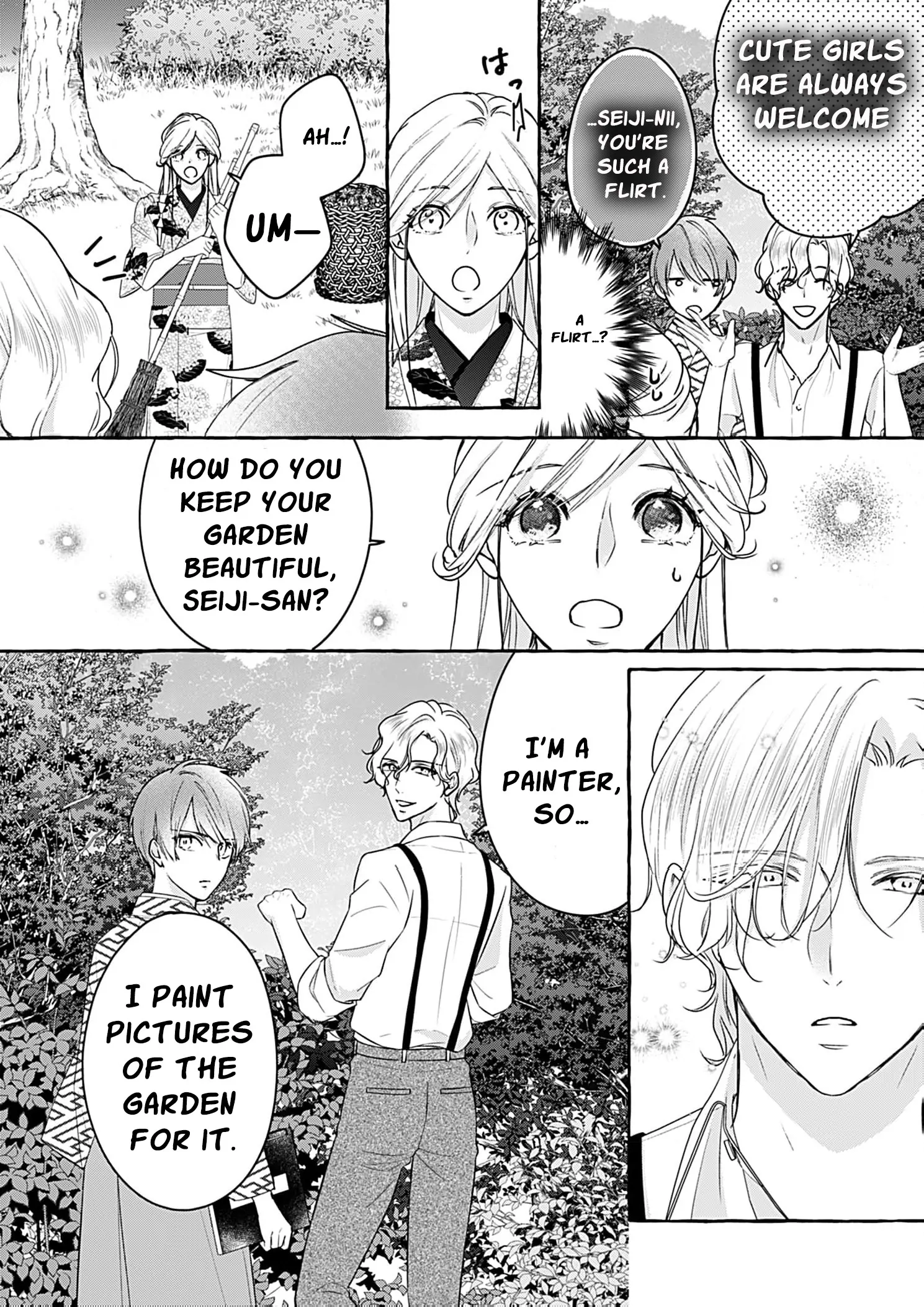 With You Beneath the Fluttering Sakura Chapter 3 - page 17