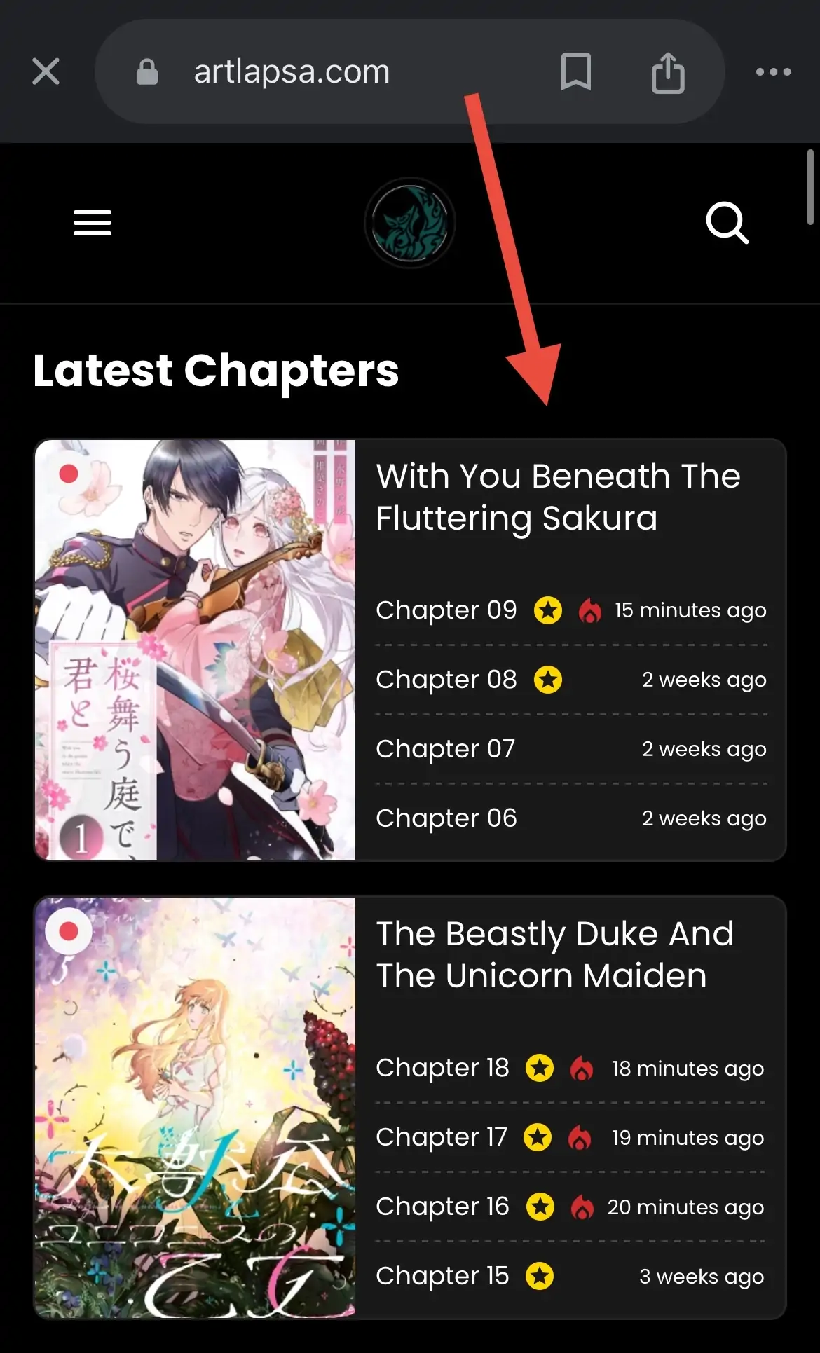 With You Beneath the Fluttering Sakura Chapter 3 - page 1