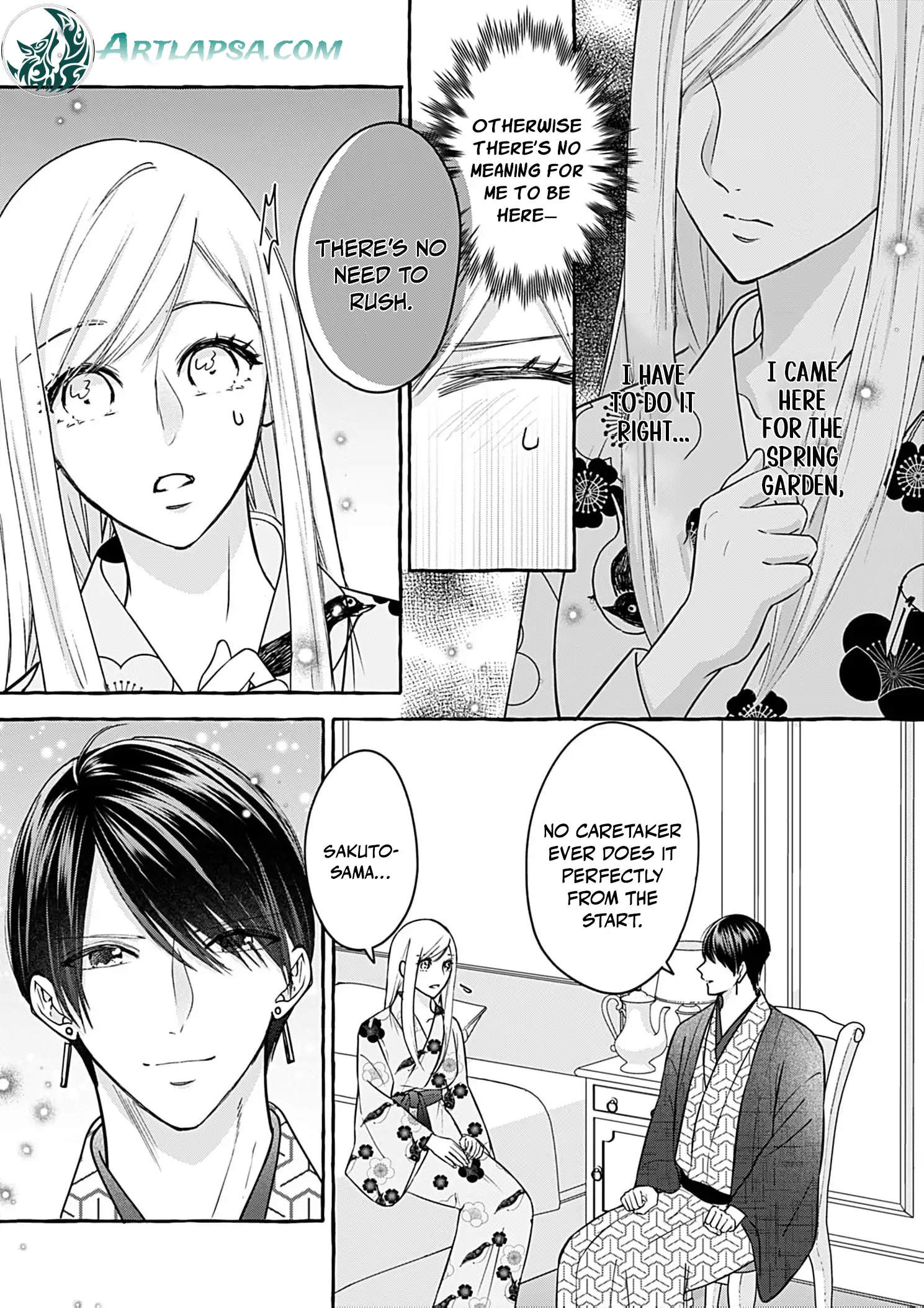 With You Beneath the Fluttering Sakura Chapter 4 - page 8