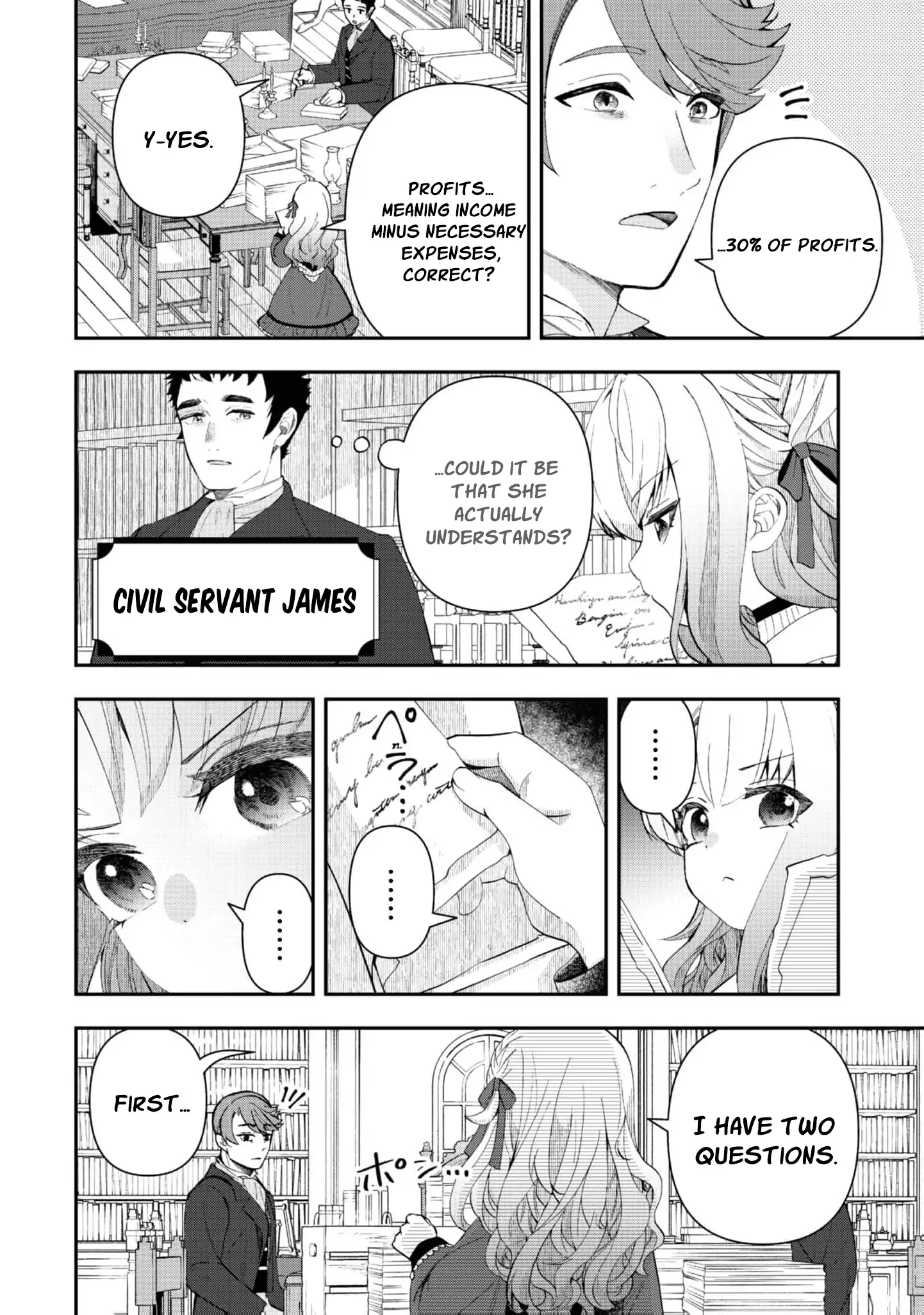 The Merchant Lady Uses the Power of Money to Dominate Chapter 4 - page 8