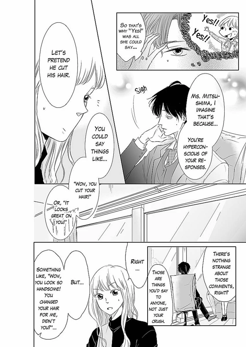 Mitsushima Can't Show Her Love Chapter 3 - page 9