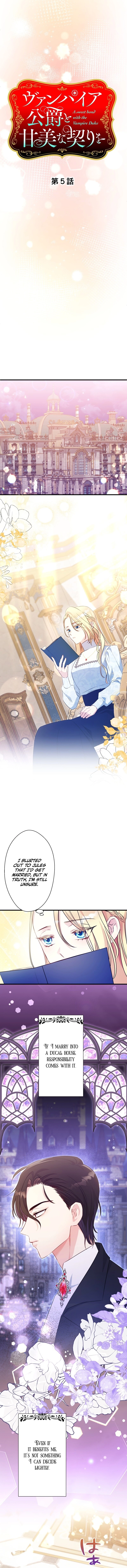 A Sweet Bond with the Vampire Duke Chapter 5 - page 6