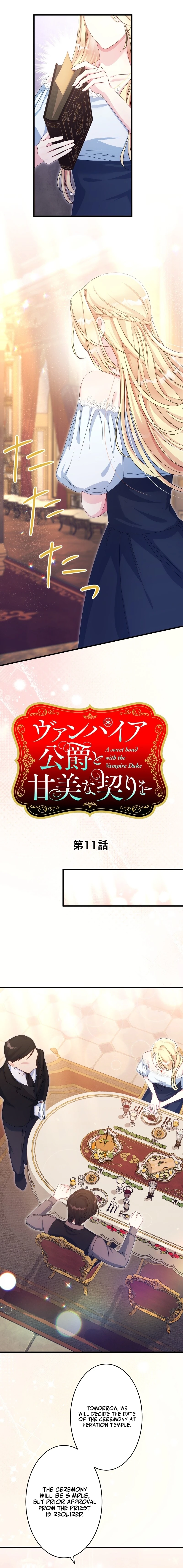 A Sweet Bond with the Vampire Duke Chapter 11 - page 4