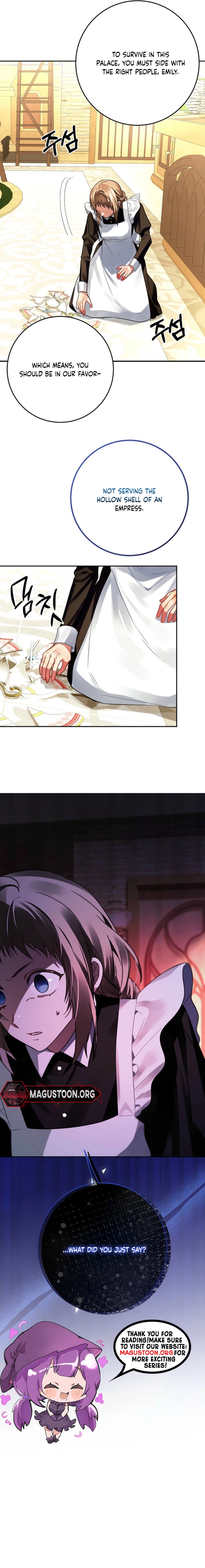 I Became the Empress Doomed to Die at the Hands of the Tyrant Chapter 8 - page 8