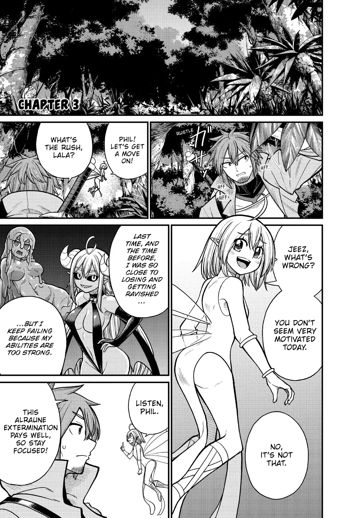 The Former Hero Is a Monster Girl Masochist Chapter 3 - page 1