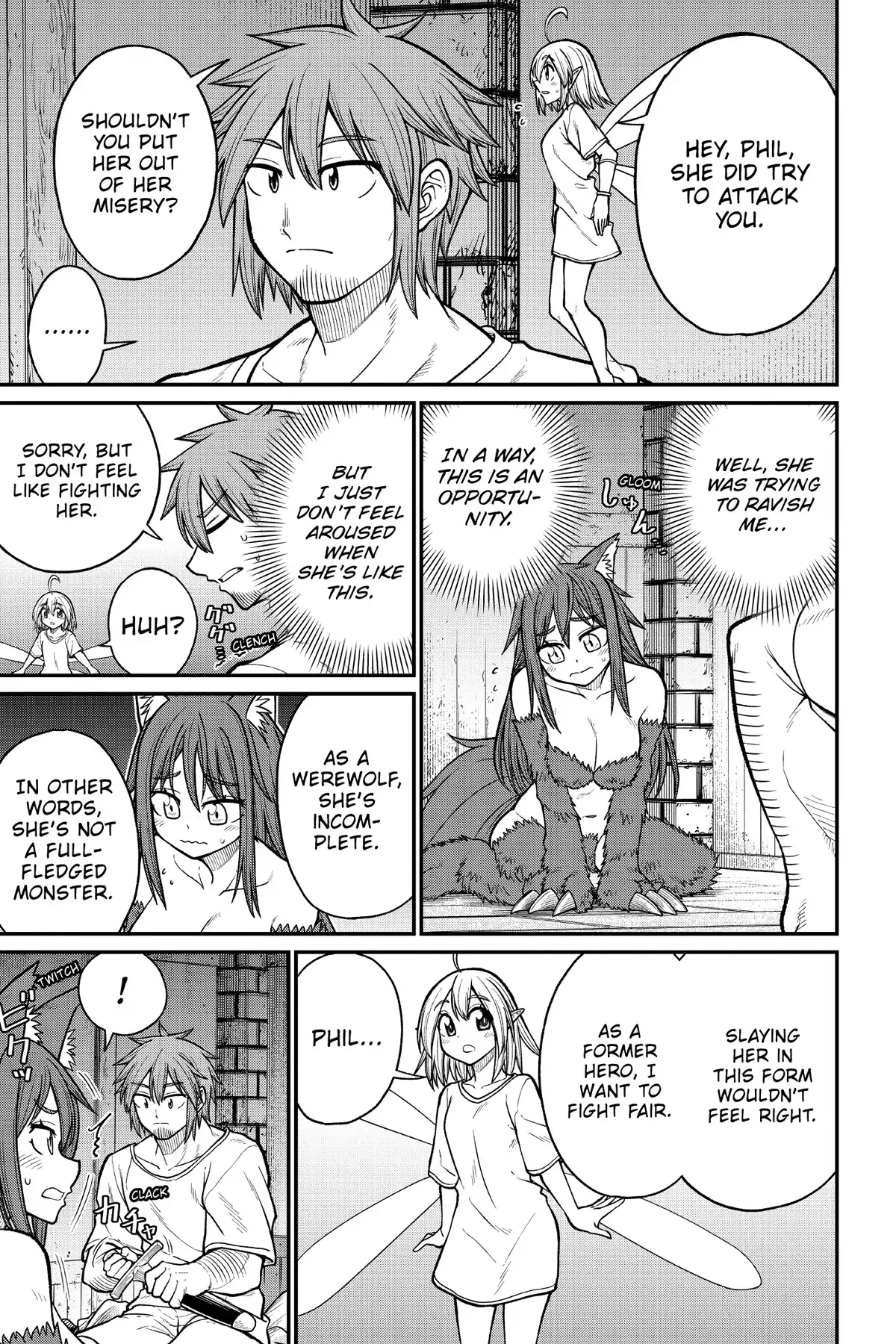 The Former Hero Is a Monster Girl Masochist Chapter 5 - page 15