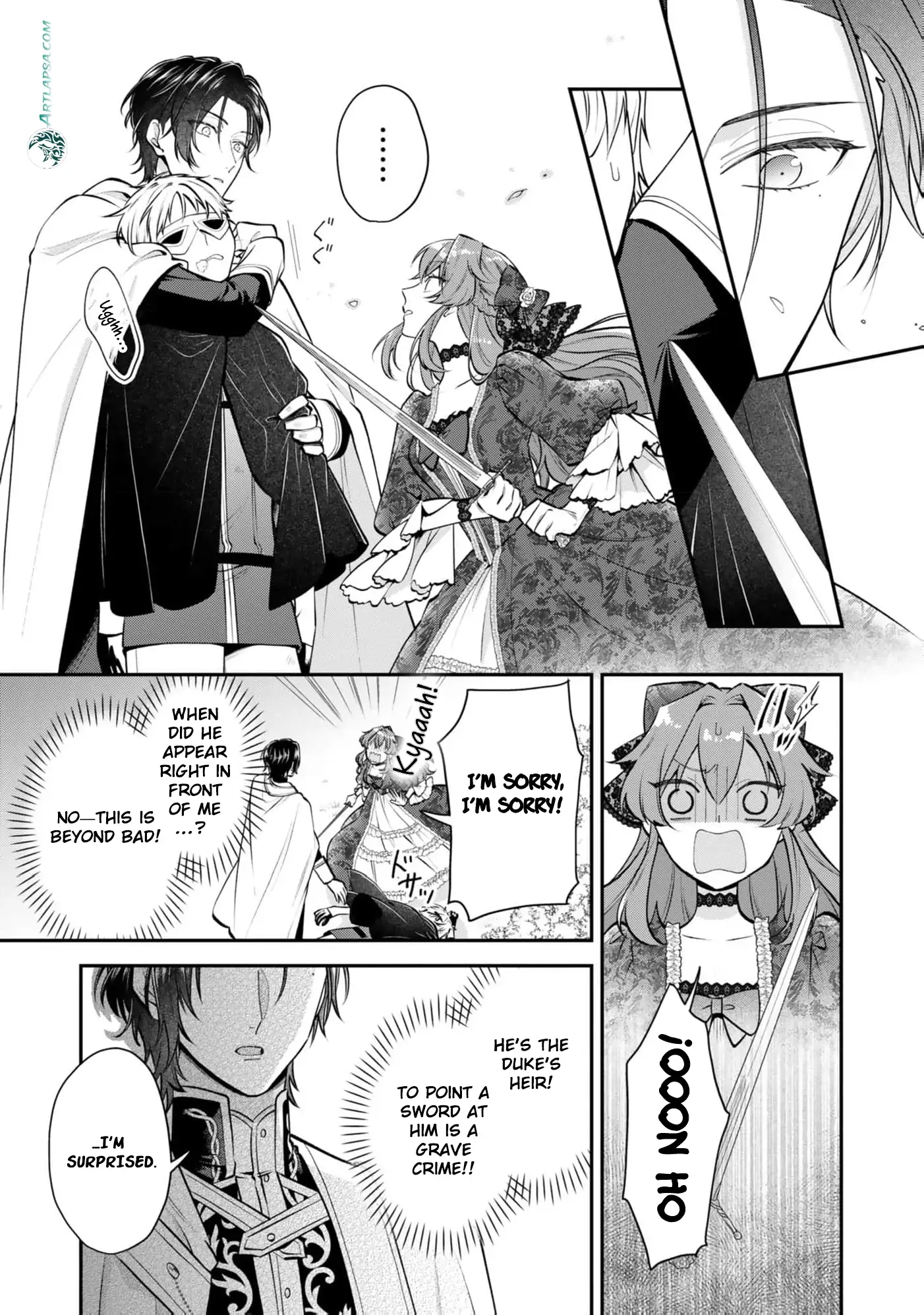 The Noblewoman on the Brink Doesn’t Notice the Knight’s Courtship Chapter 1 - page 25