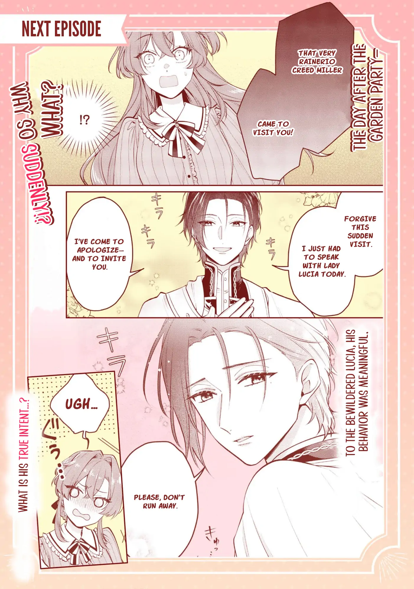 The Noblewoman on the Brink Doesn’t Notice the Knight’s Courtship Chapter 1 - page 43
