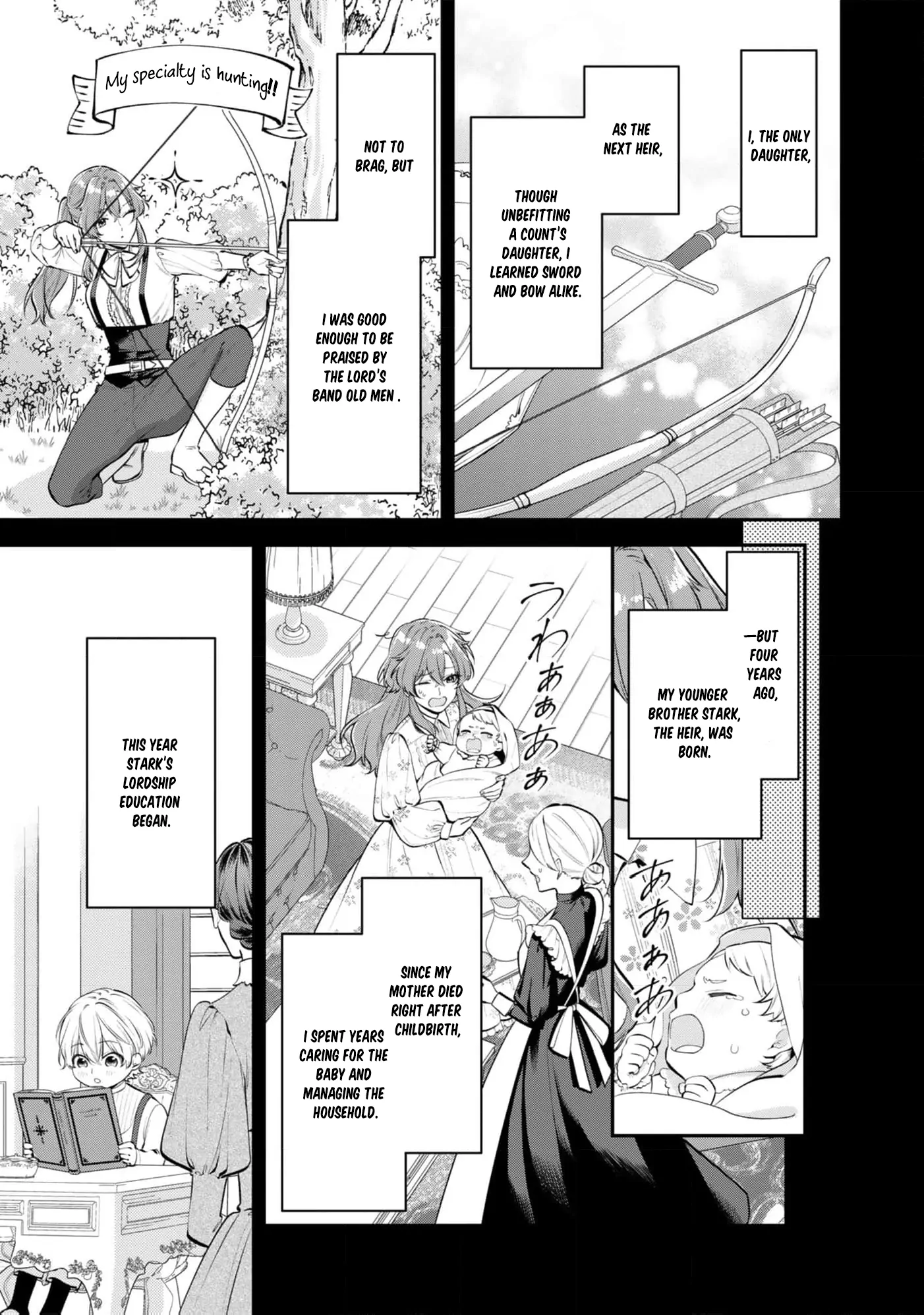 The Noblewoman on the Brink Doesn’t Notice the Knight’s Courtship Chapter 1 - page 7