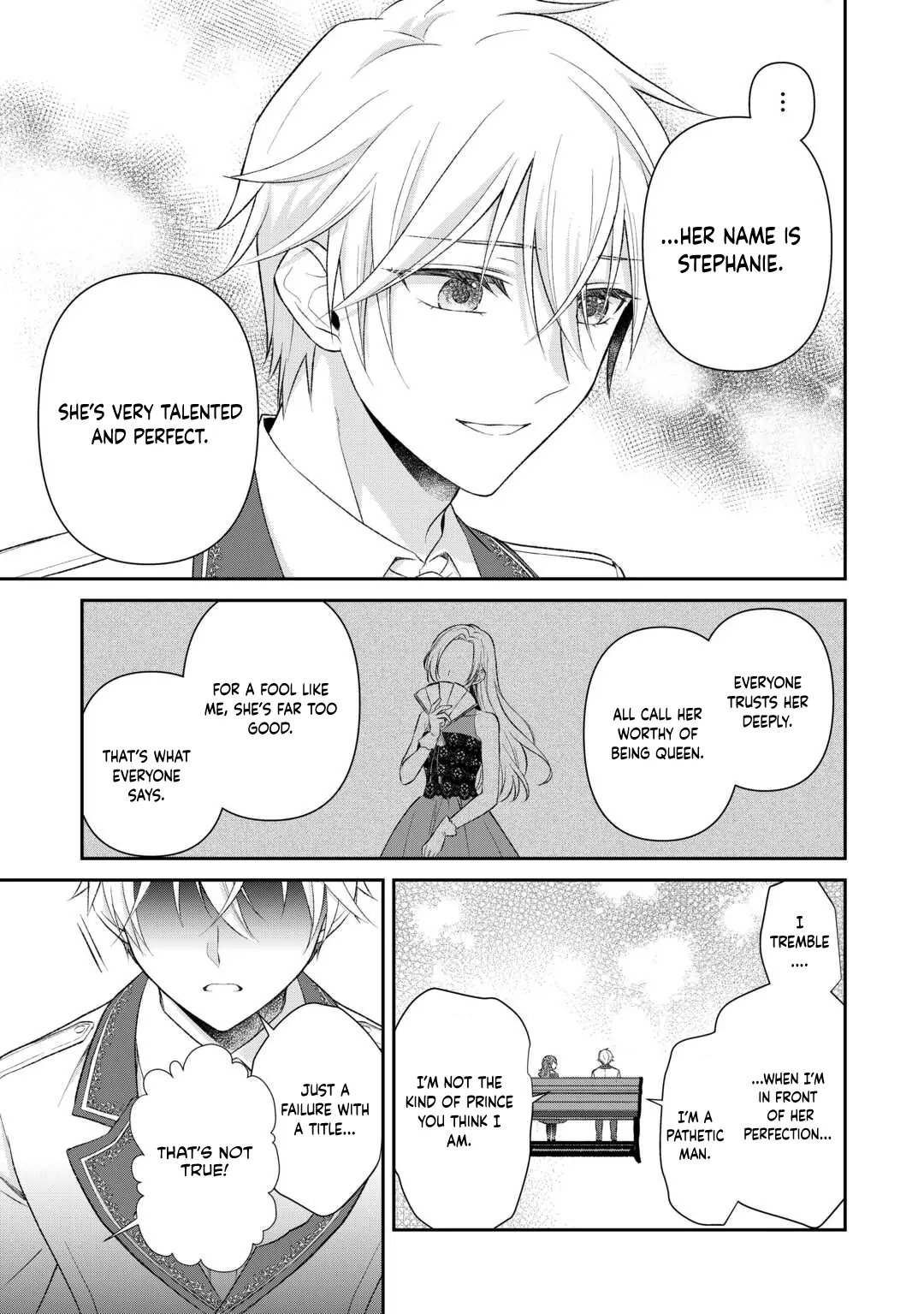 Reincarnated as the Prince’s Fiancée?! And Now Queen Training Begins! Chapter 1 - page 12
