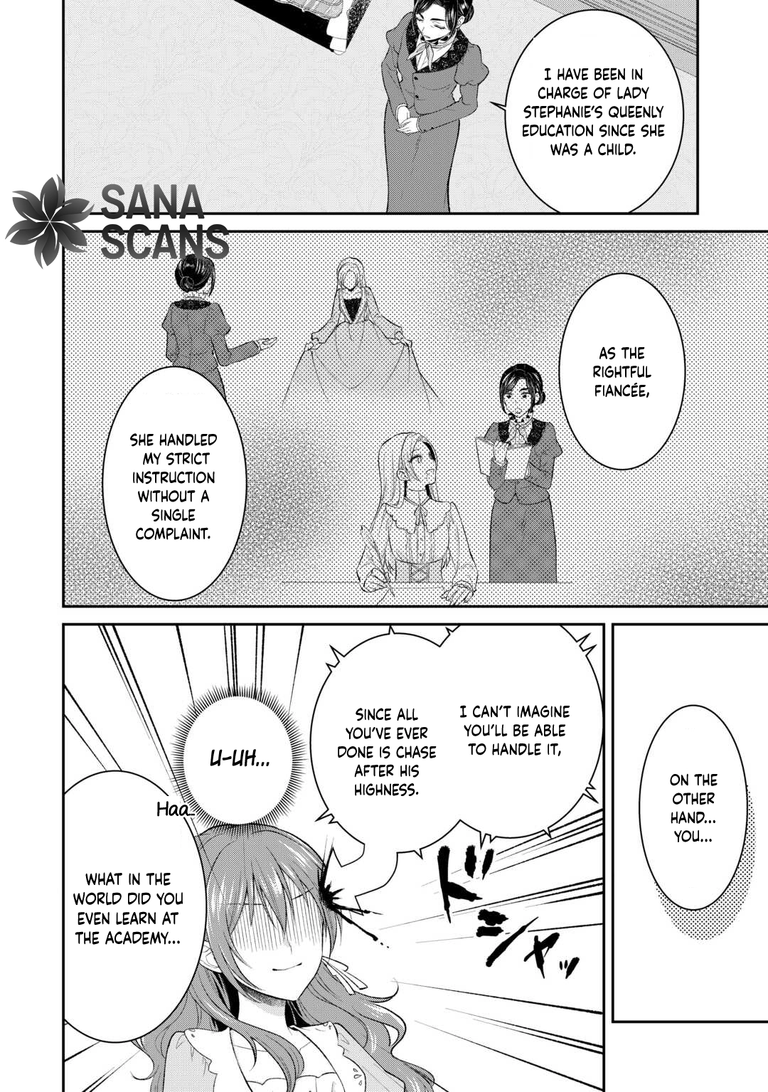 Reincarnated as the Prince’s Fiancée?! And Now Queen Training Begins! Chapter 2 - page 5