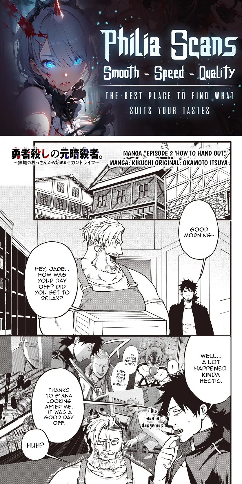 Ex-Assassin Who Killed the Hero. ~Jobless Middle-Aged Man Starting a New Life~ Chapter 7 - page 1