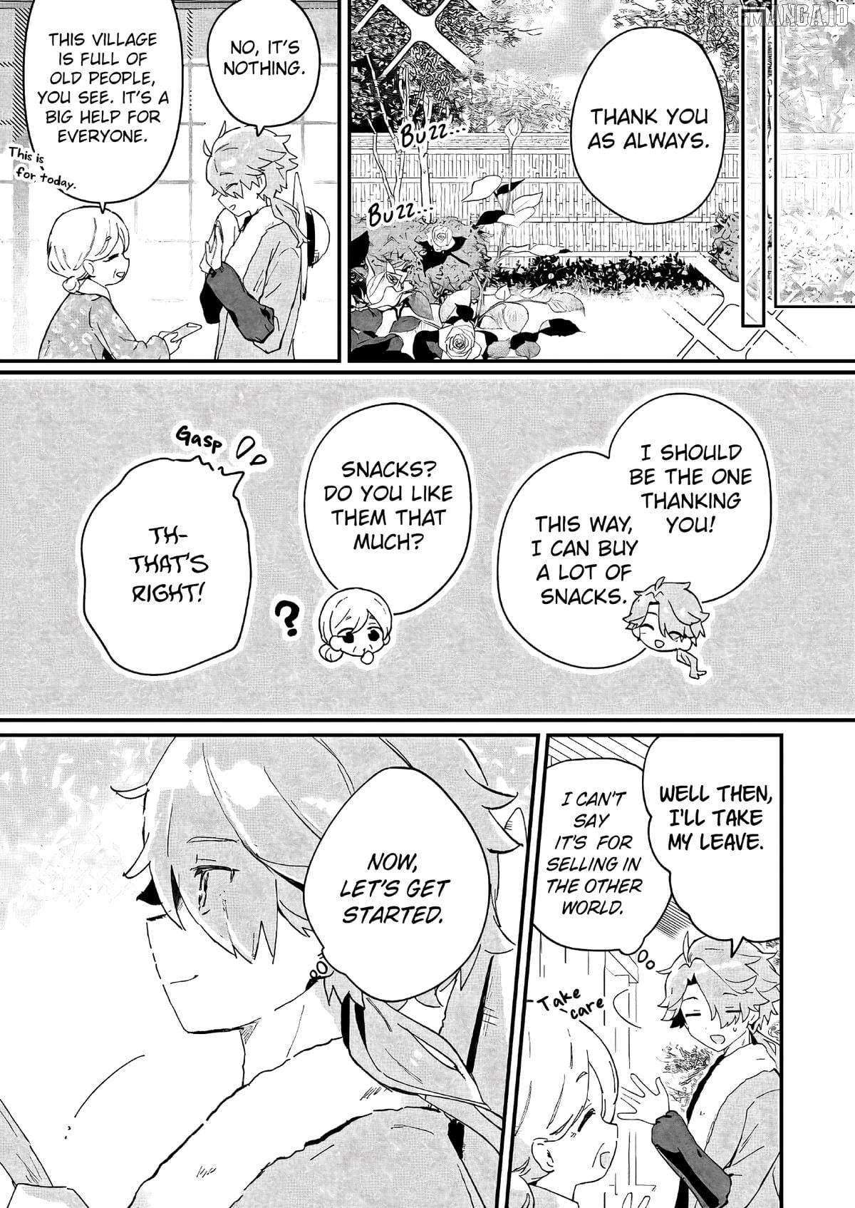 Isekai Shounin - Skill <Isekai Tokou> wo Kushi Shite, Yuuyuu Jiteki na Okanemochi Slow Life wo Okurimasu Chapter 1 - page 14