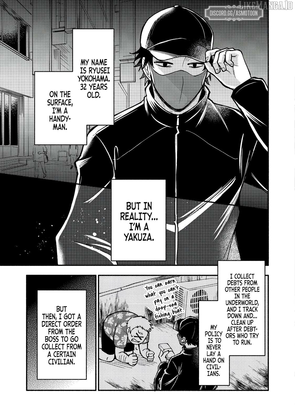 Back Alley Reincarnation: Former Yakuza Is Developing His Fiefdom for His Family's Sake, So What? Chapter 1 - page 6