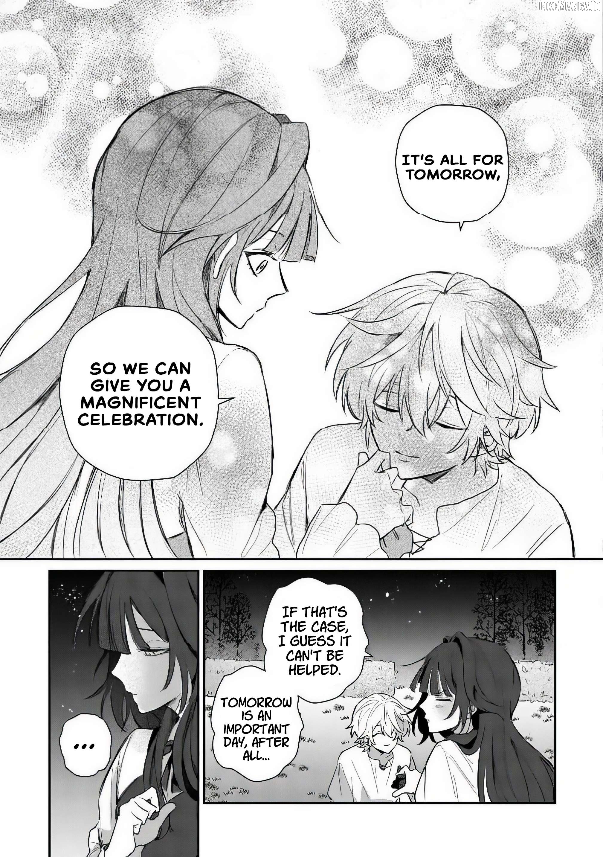 Yami-ochi Rasu Bosu Reijou No Osananajimi Ni Tensei Shita. Ore Ga Shindara Bad End Kakutei Na Node Saikyou Ni Natta Kedo, Mou Yami-ochi "yandere-ka" Shitemasen Ka? Chapter 3 - page 12