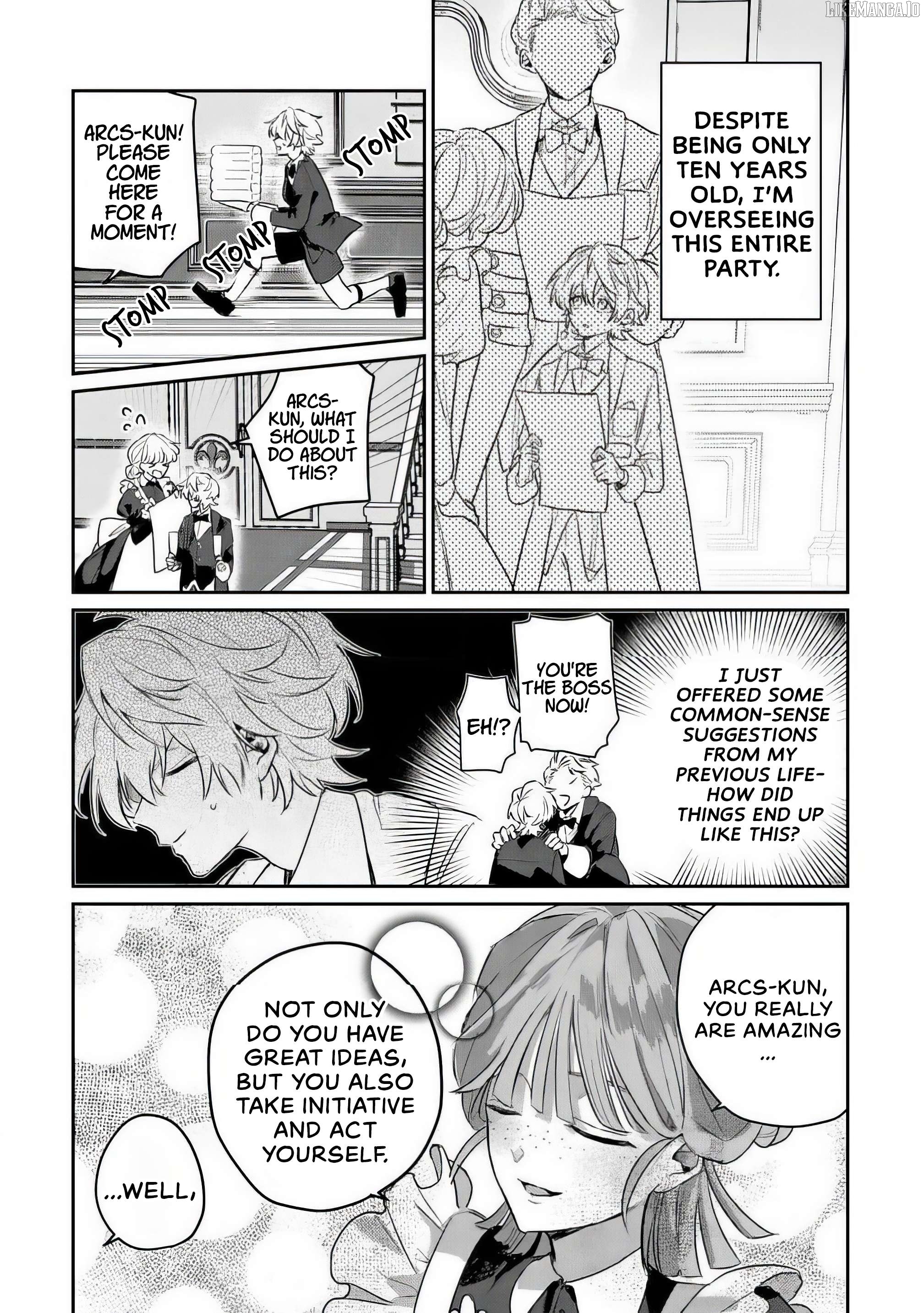 Yami-ochi Rasu Bosu Reijou No Osananajimi Ni Tensei Shita. Ore Ga Shindara Bad End Kakutei Na Node Saikyou Ni Natta Kedo, Mou Yami-ochi "yandere-ka" Shitemasen Ka? Chapter 3 - page 5