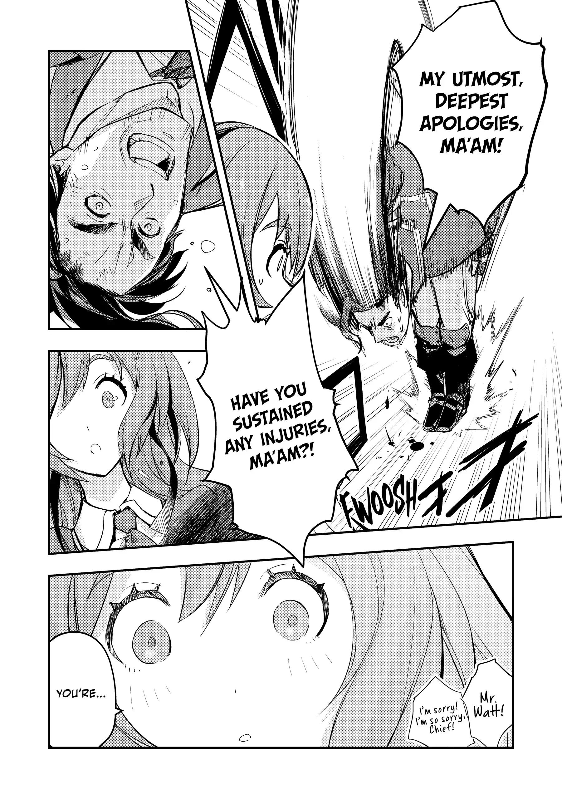 Old Knight, New Post: From Retiree to Her Majesty’s Chapter 1 - page 16