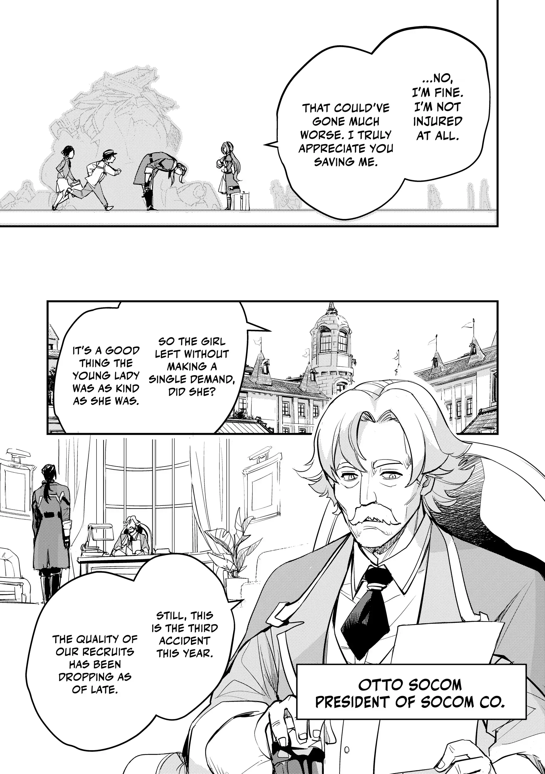 Old Knight, New Post: From Retiree to Her Majesty’s Chapter 1 - page 17