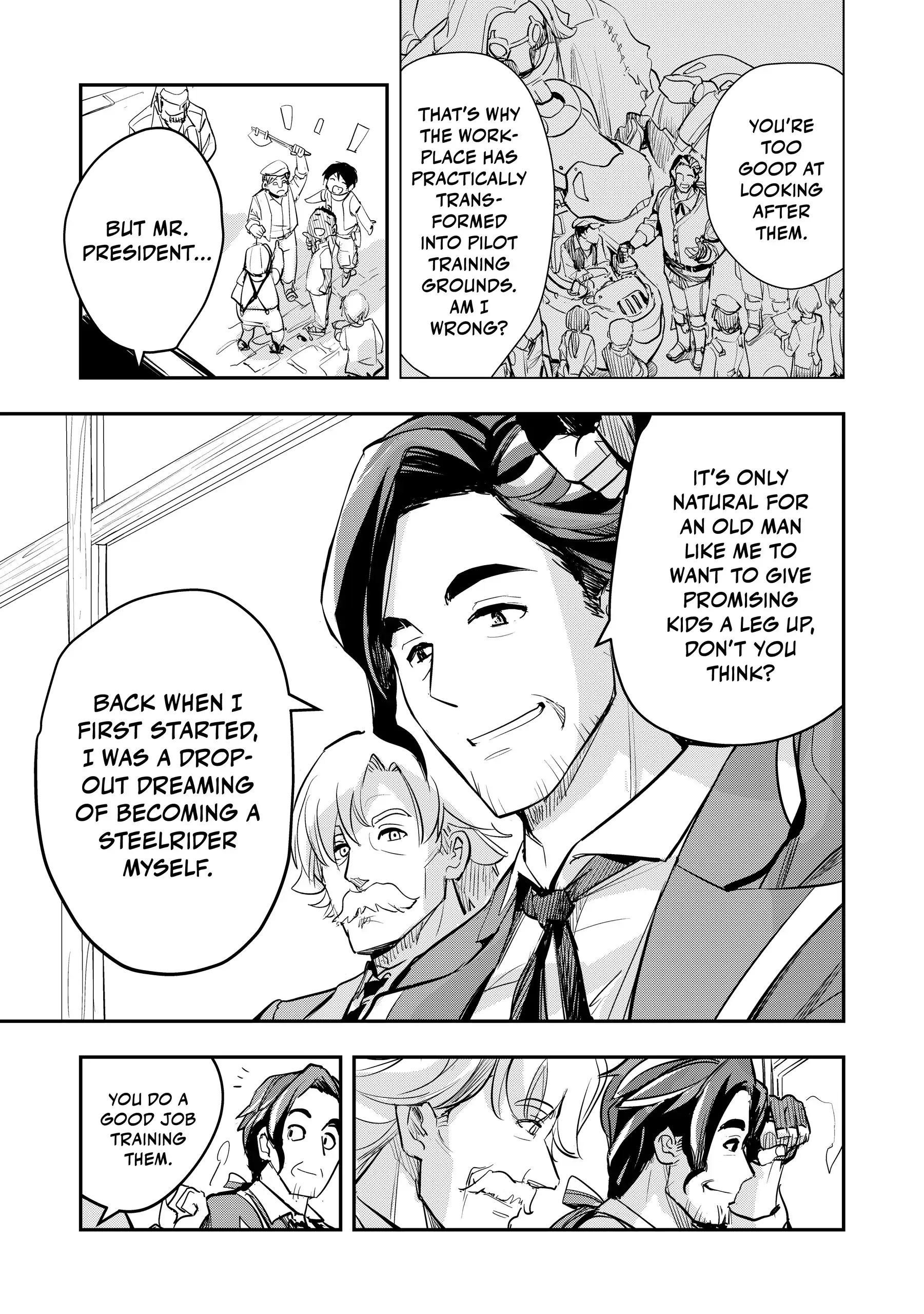 Old Knight, New Post: From Retiree to Her Majesty’s Chapter 1 - page 19