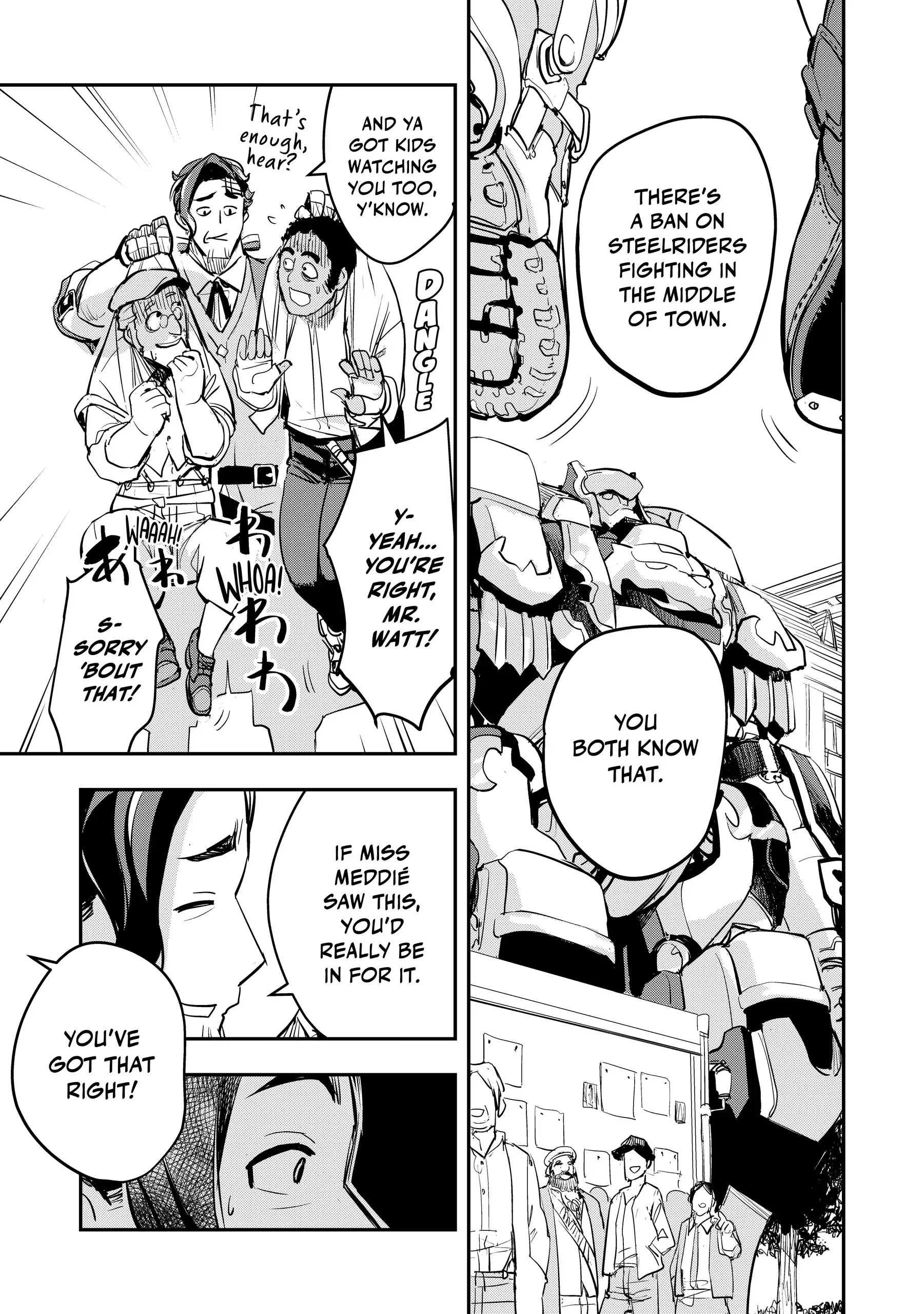 Old Knight, New Post: From Retiree to Her Majesty’s Chapter 1 - page 23