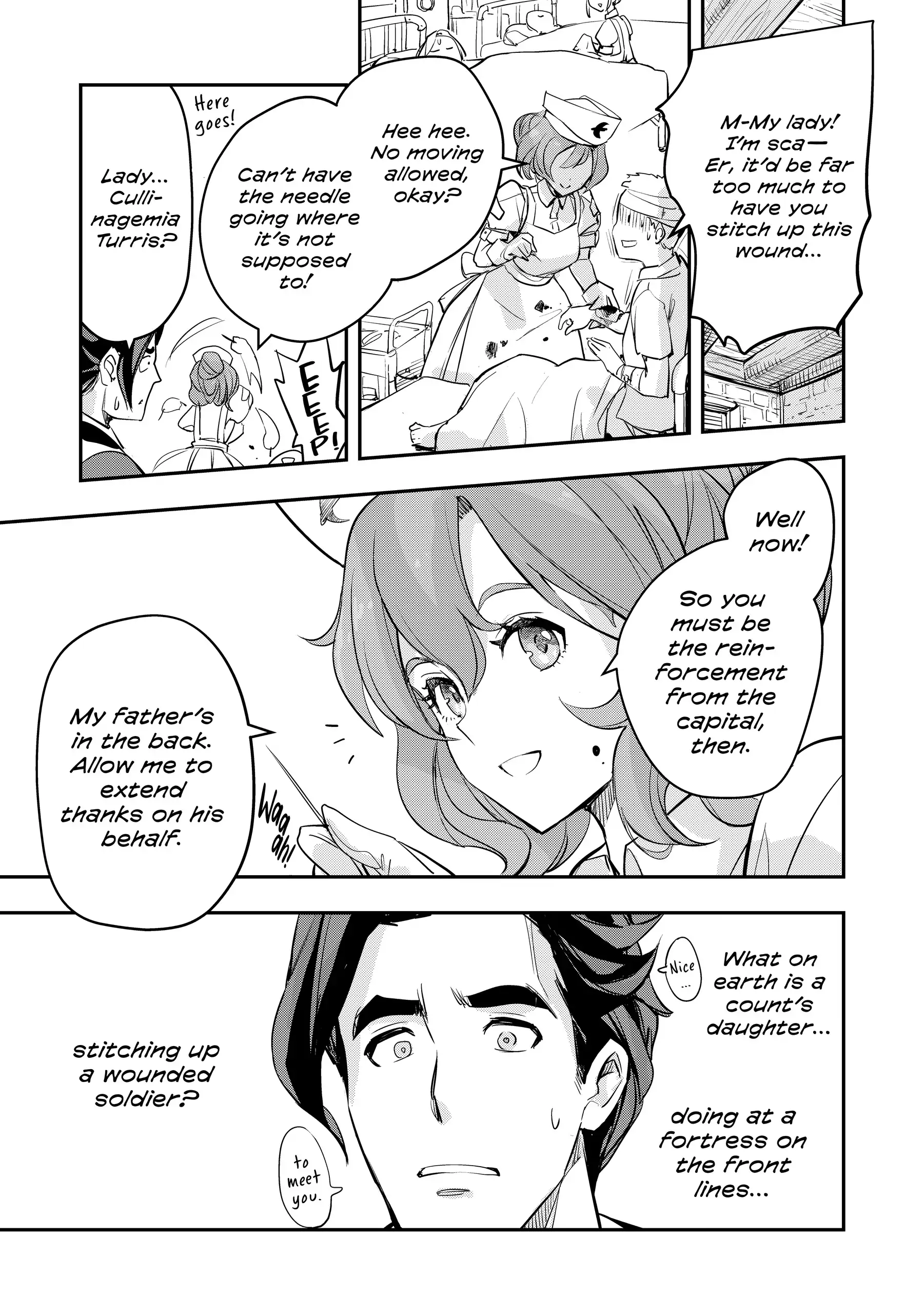 Old Knight, New Post: From Retiree to Her Majesty’s Chapter 1 - page 35