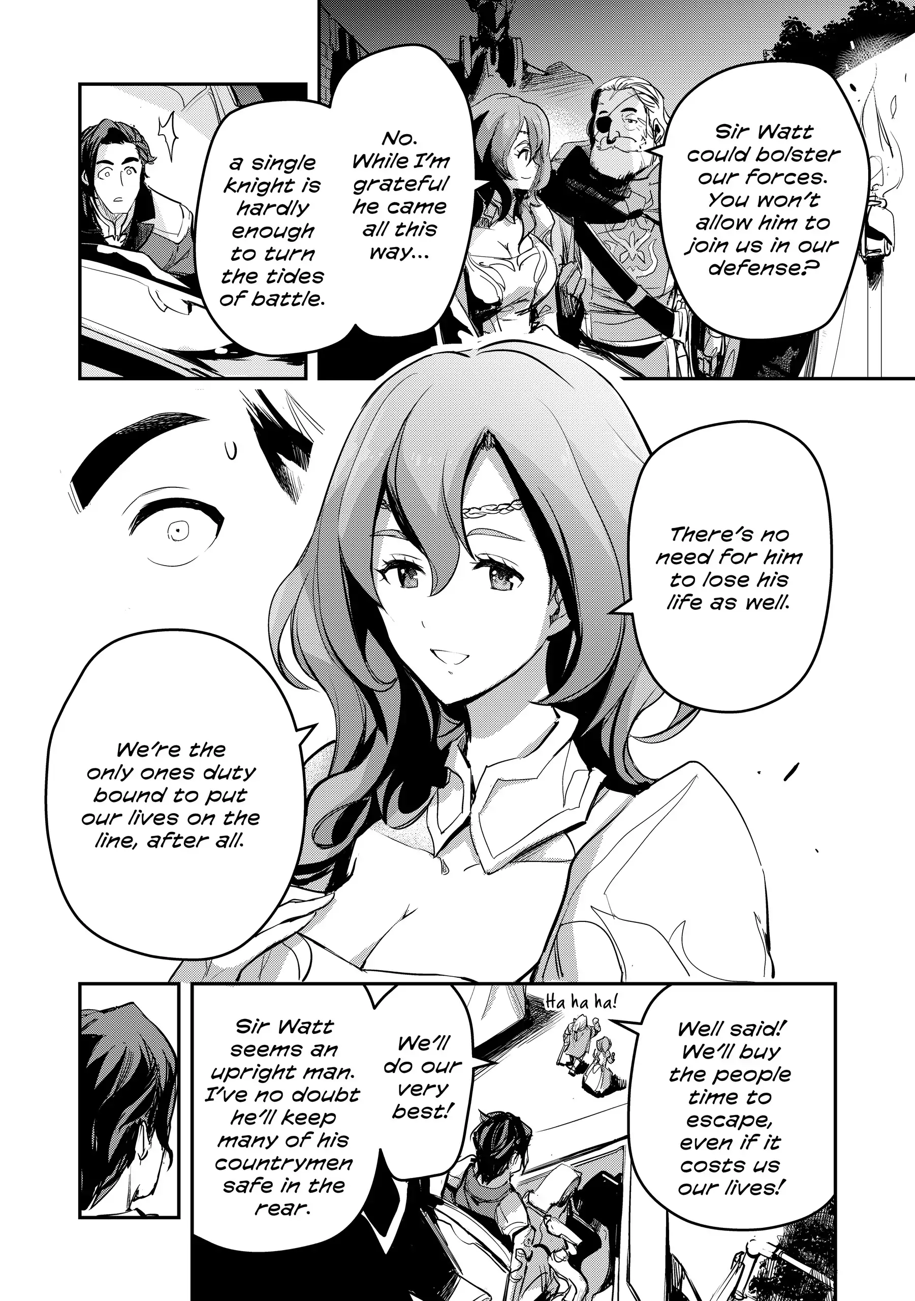 Old Knight, New Post: From Retiree to Her Majesty’s Chapter 1 - page 38