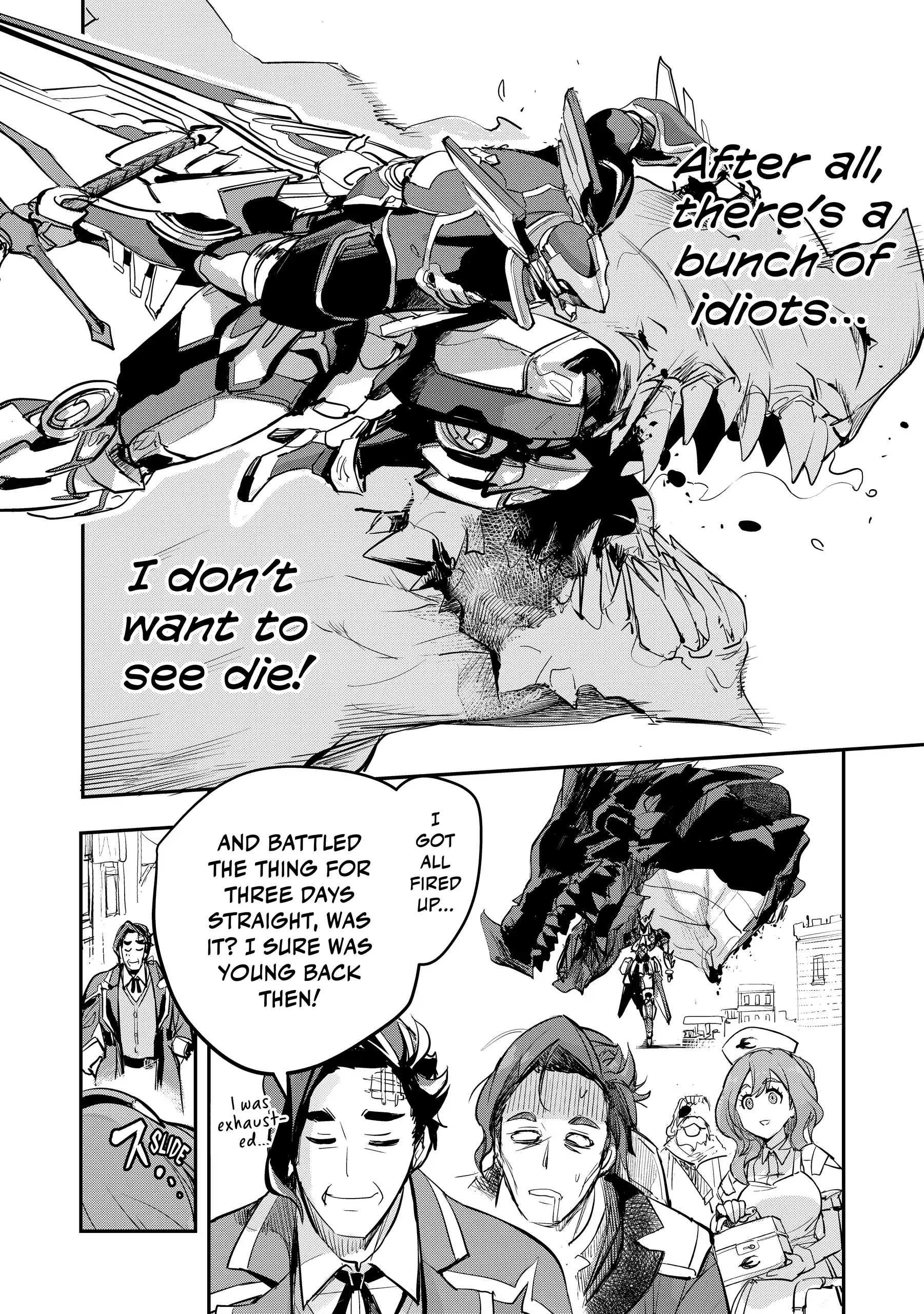 Old Knight, New Post: From Retiree to Her Majesty’s Chapter 1 - page 40