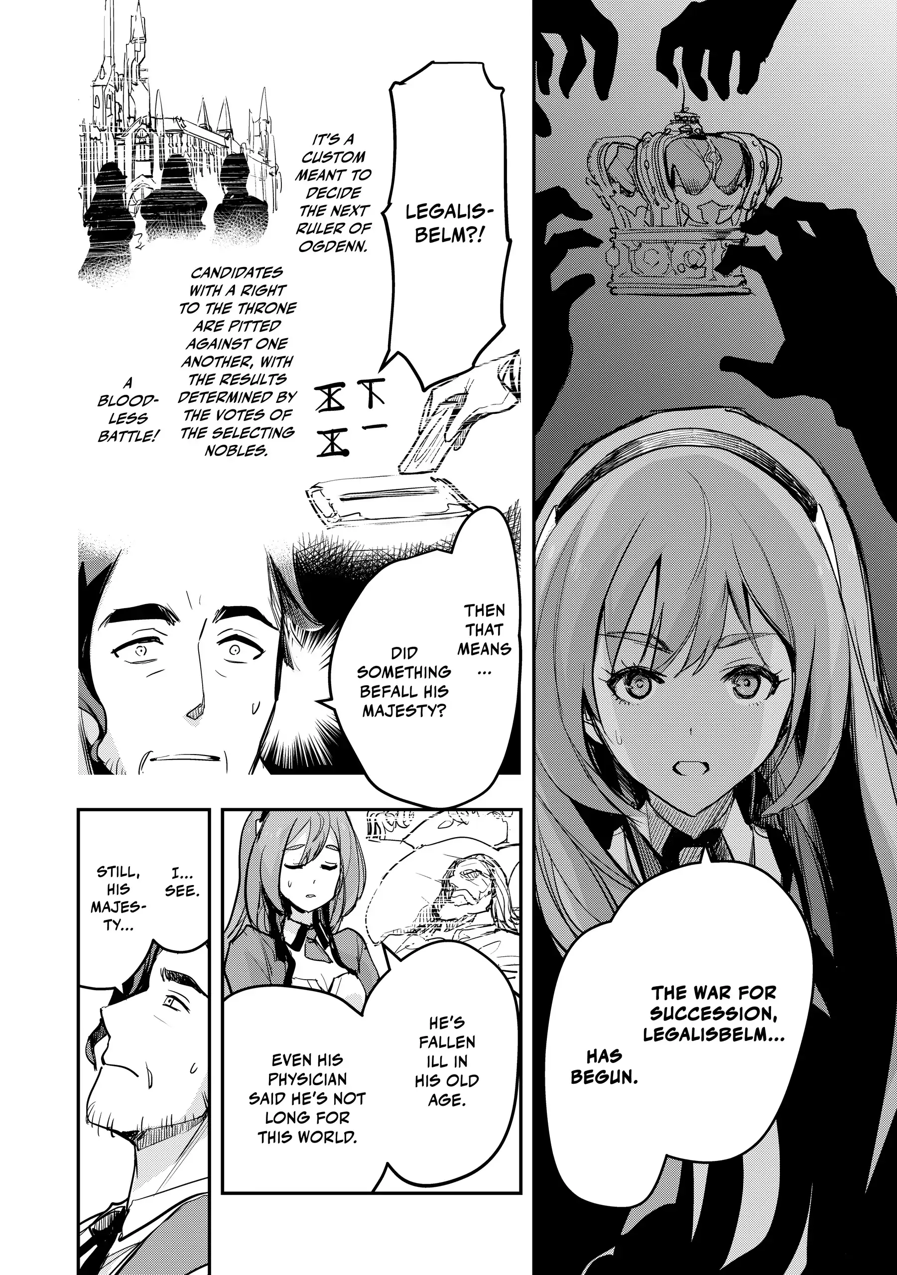 Old Knight, New Post: From Retiree to Her Majesty’s Chapter 2 - page 4