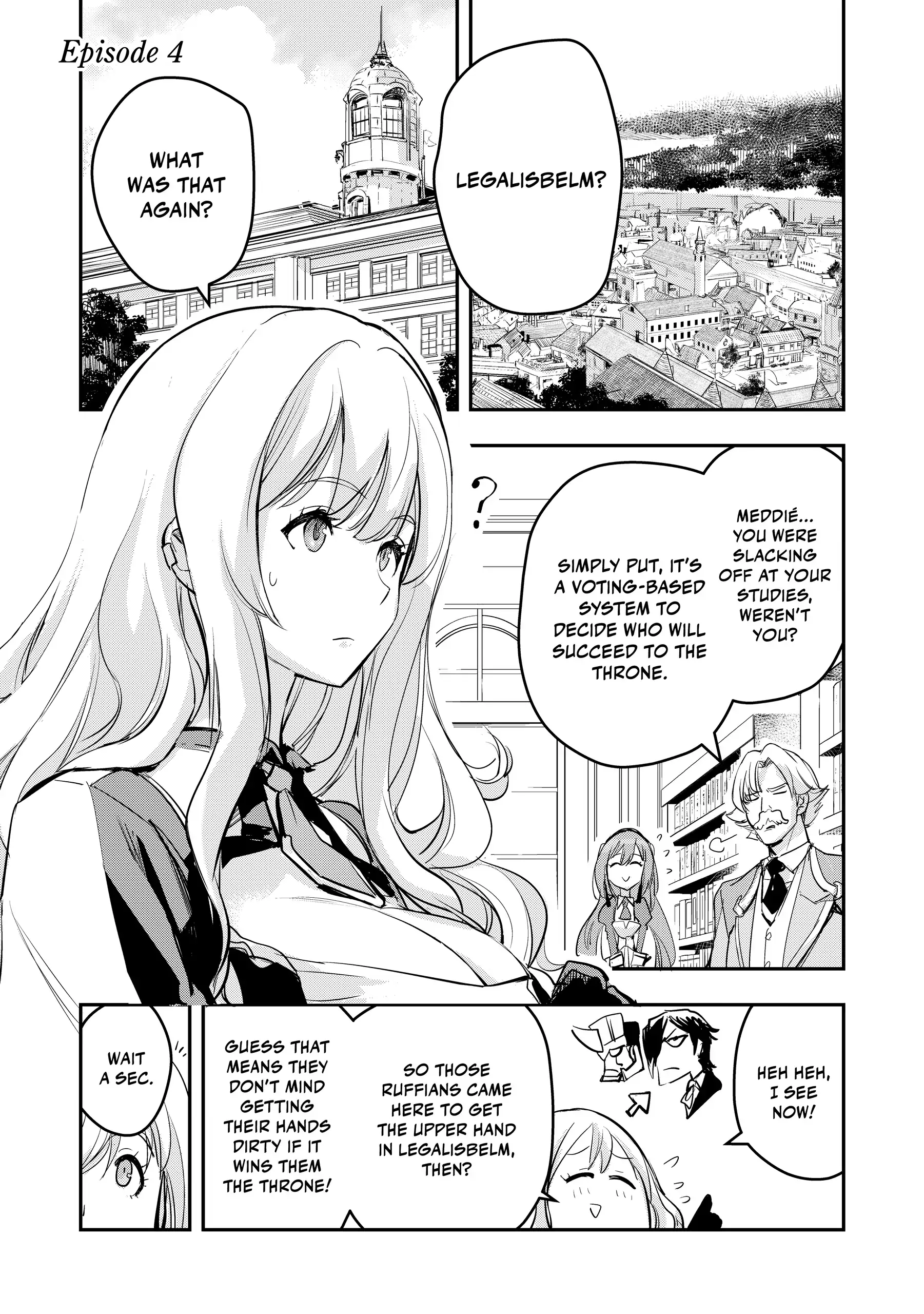 Old Knight, New Post: From Retiree to Her Majesty’s Chapter 4 - page 1