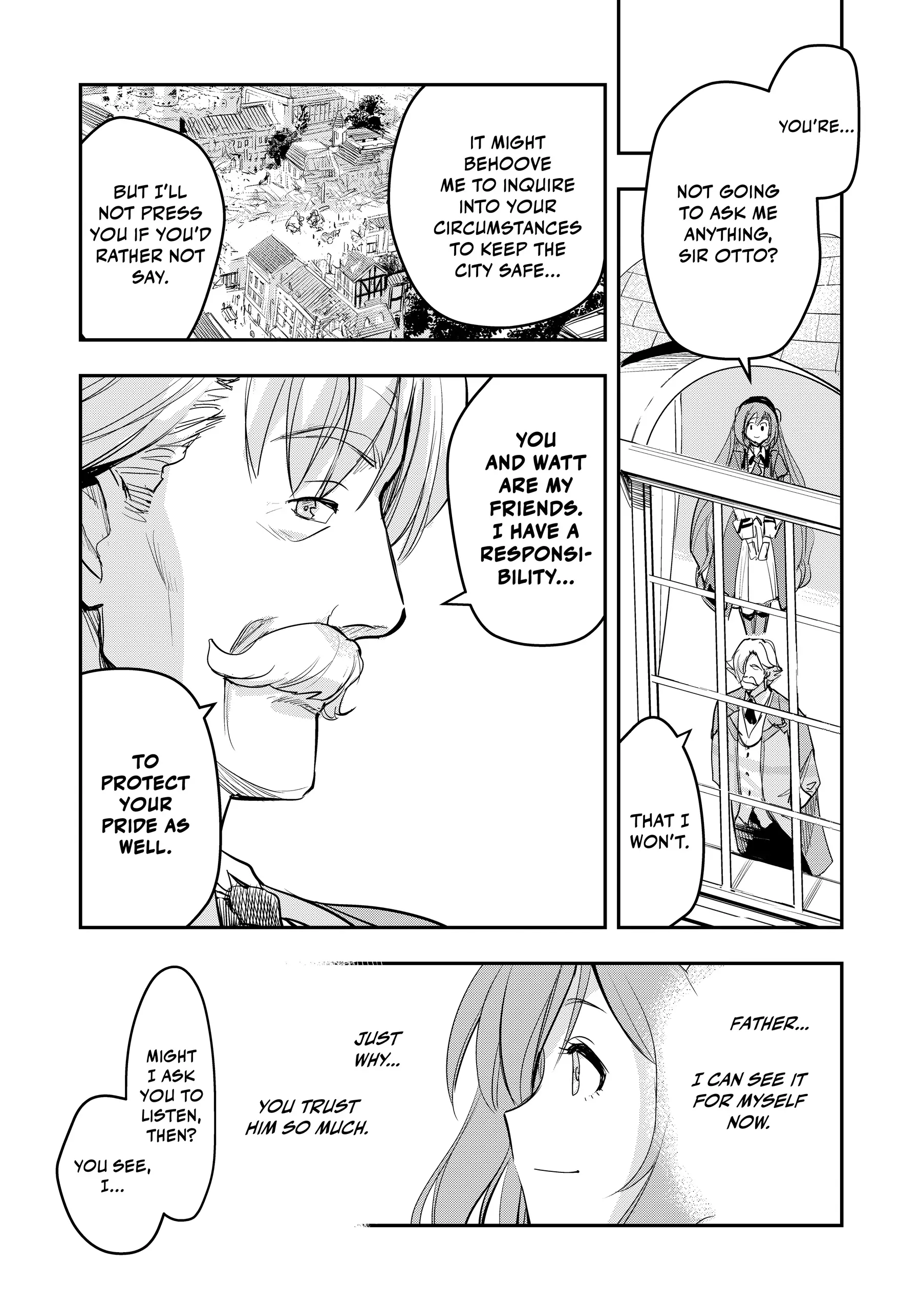 Old Knight, New Post: From Retiree to Her Majesty’s Chapter 4 - page 3