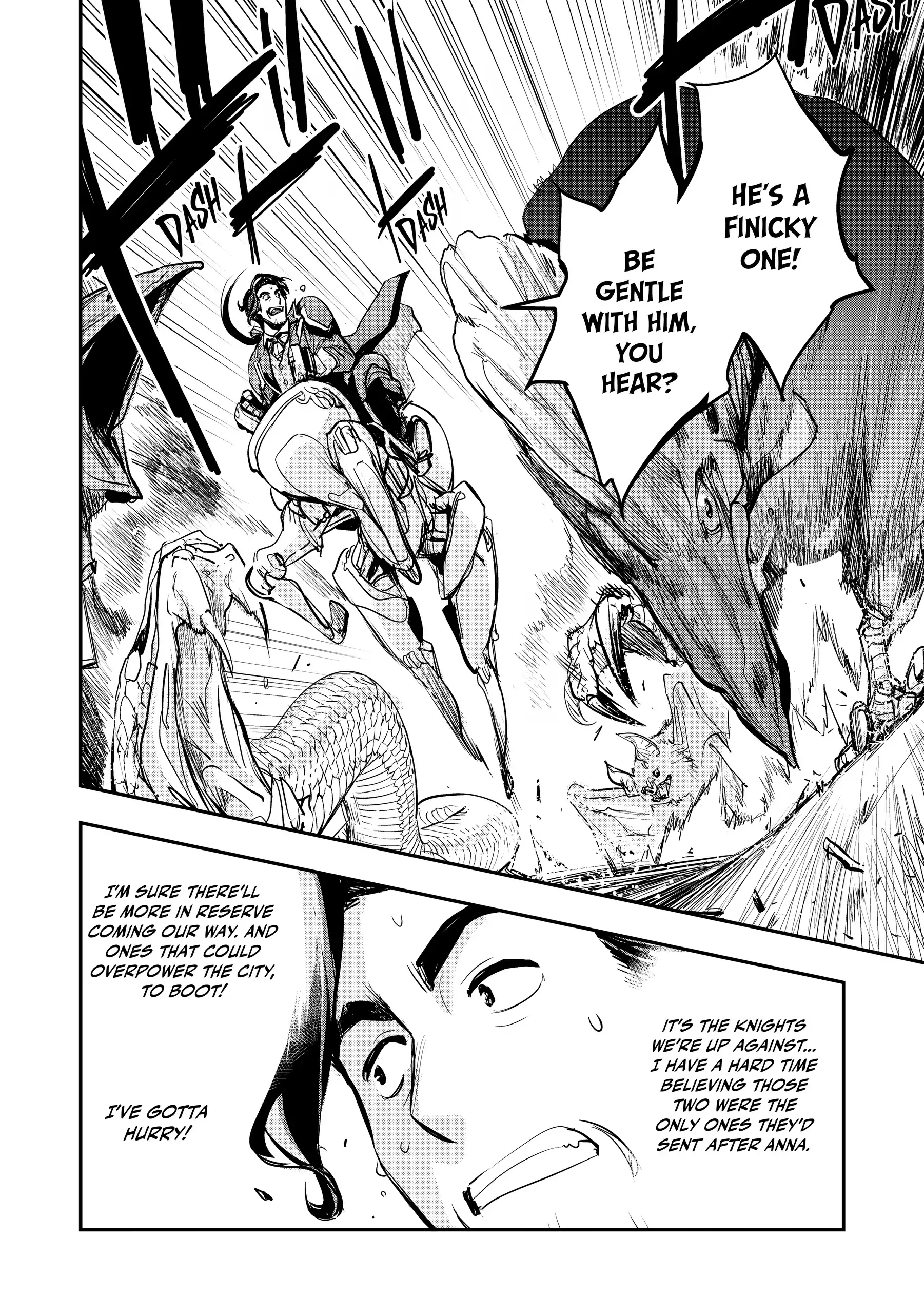 Old Knight, New Post: From Retiree to Her Majesty’s Chapter 4 - page 6