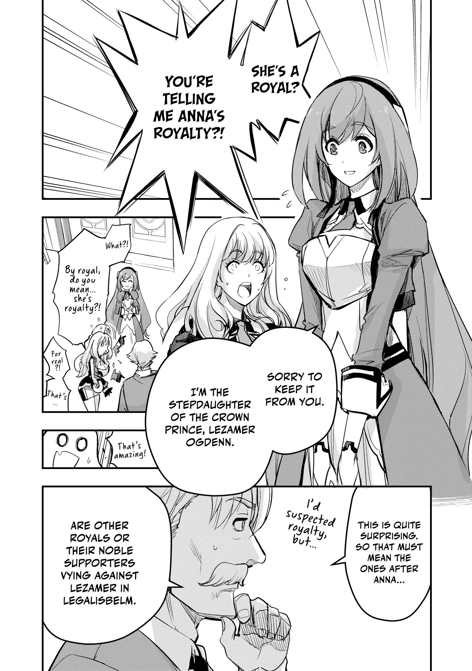 Old Knight, New Post: From Retiree to Her Majesty’s Chapter 4 - page 7