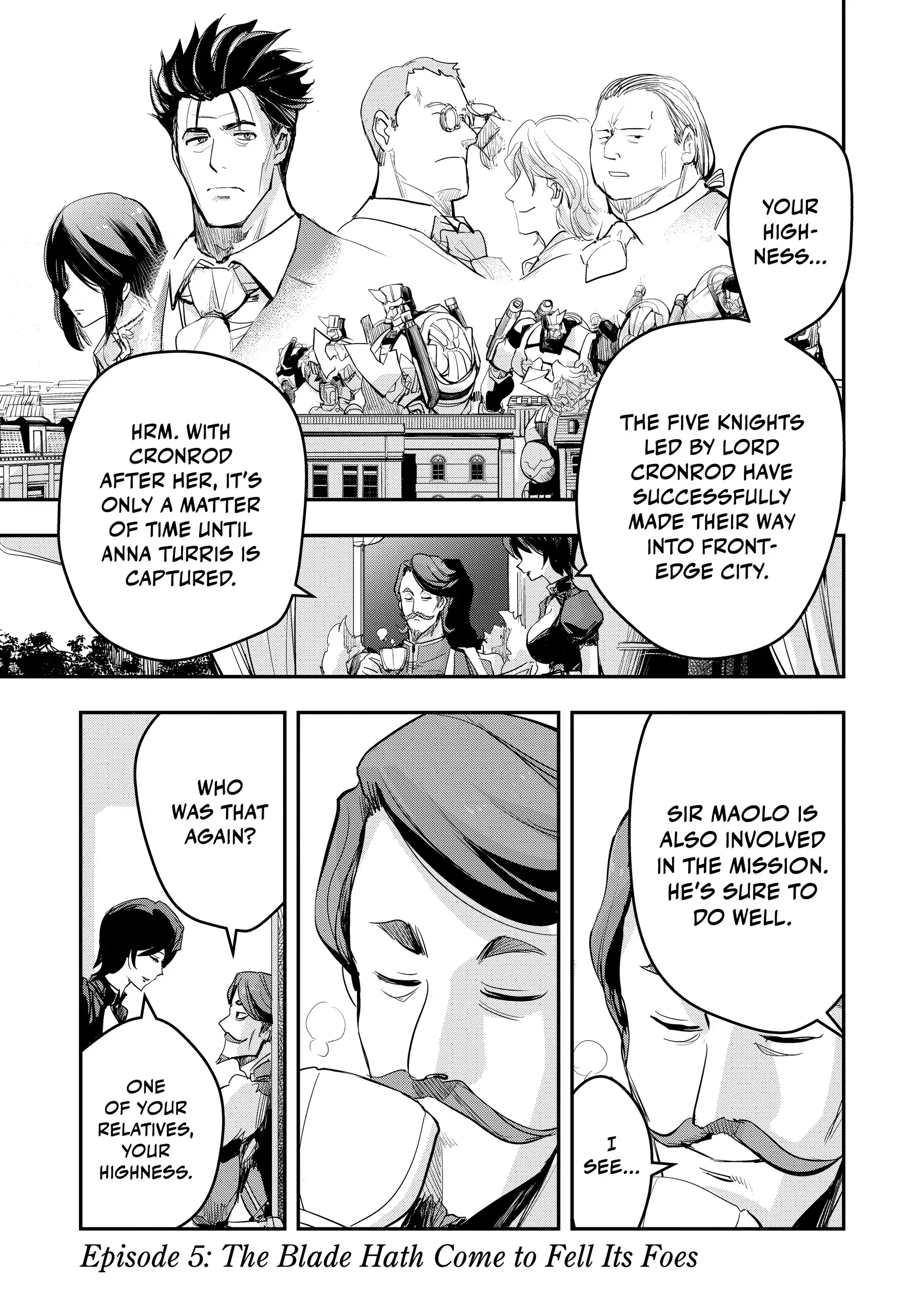 Old Knight, New Post: From Retiree to Her Majesty’s Chapter 5 - page 1