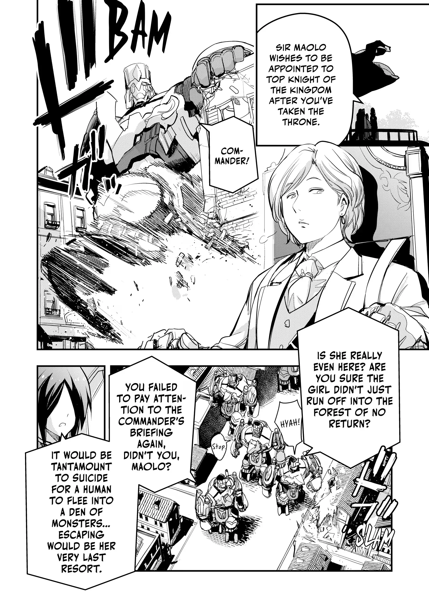 Old Knight, New Post: From Retiree to Her Majesty’s Chapter 5 - page 2