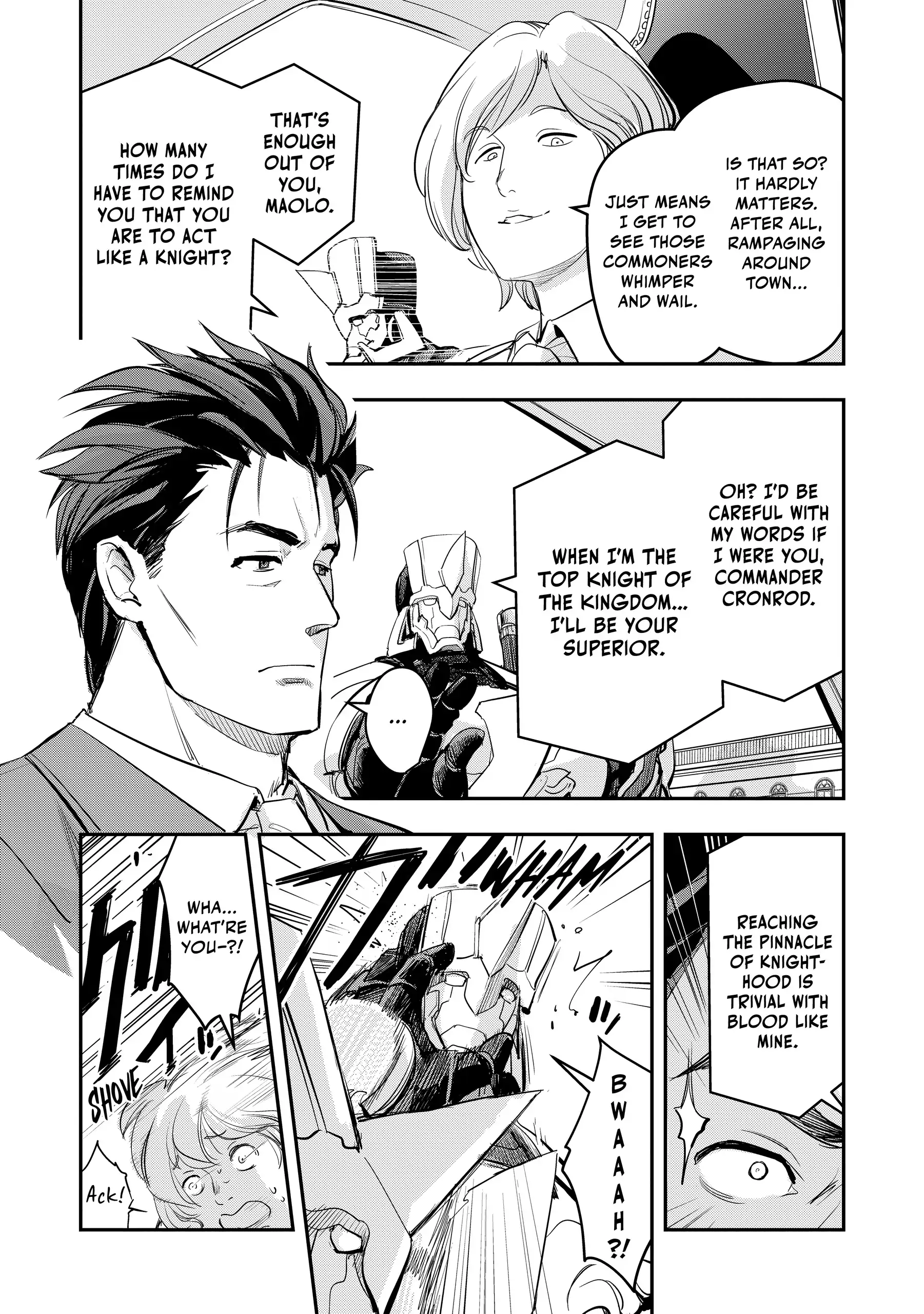 Old Knight, New Post: From Retiree to Her Majesty’s Chapter 5 - page 3