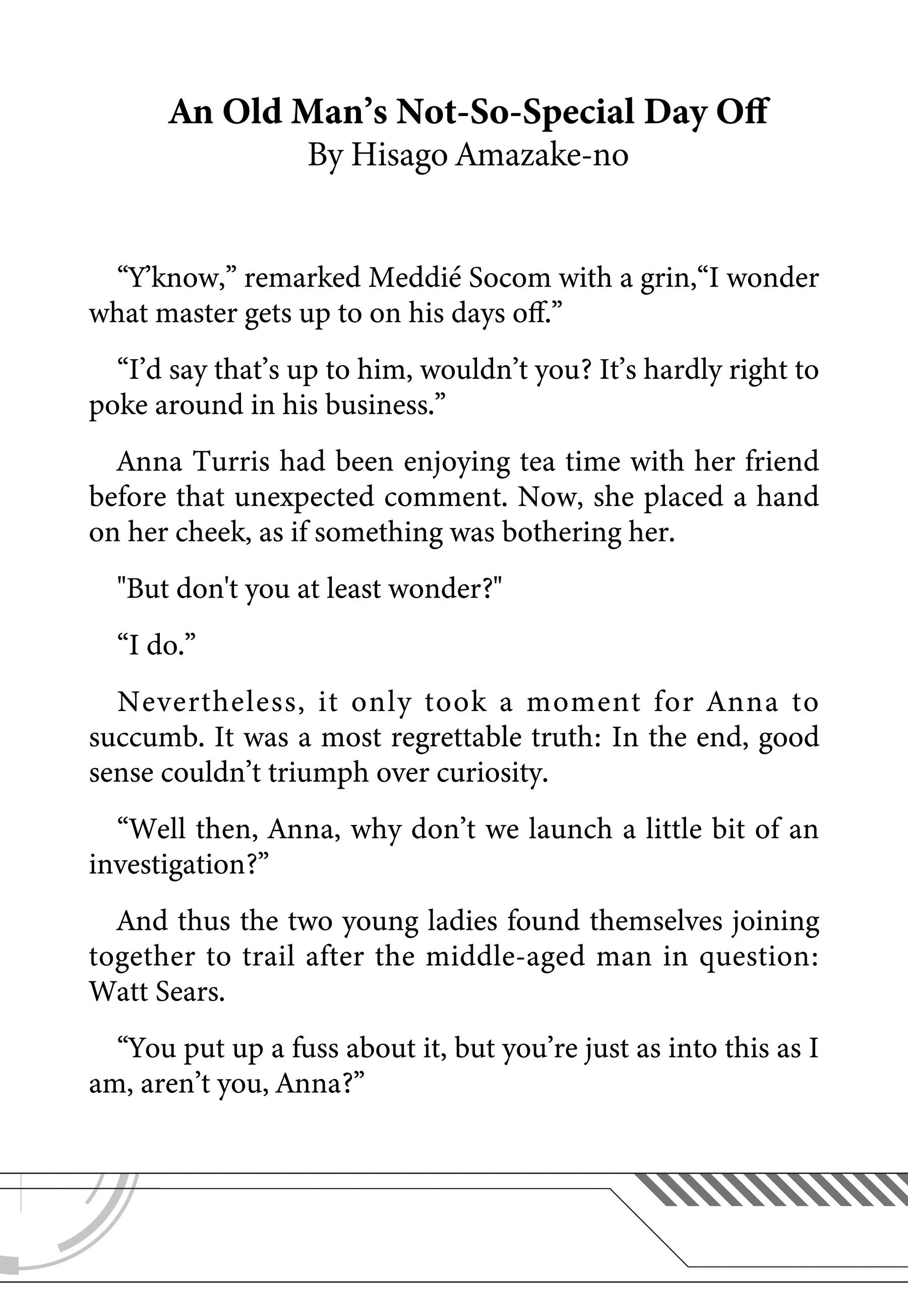 Old Knight, New Post: From Retiree to Her Majesty’s Chapter 5.5 - page 1