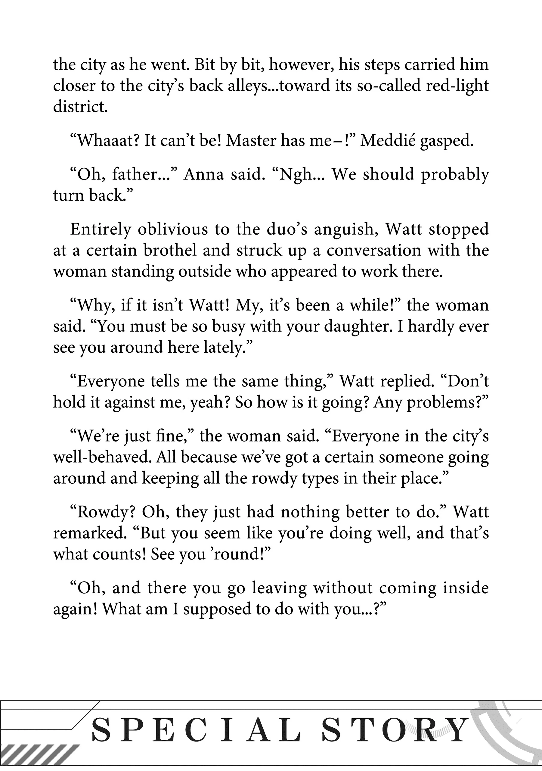 Old Knight, New Post: From Retiree to Her Majesty’s Chapter 5.5 - page 3