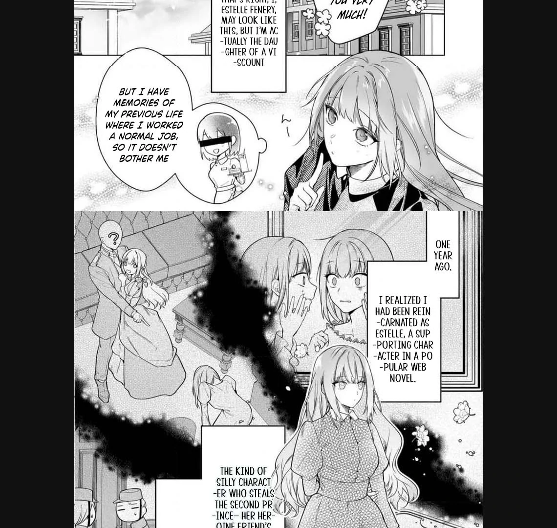 I Just Wanted to Be a Side Character and the Prince’s Guard Captain, But the Prince I Accidentally Stole Won’t Let Me Go Chapter 1 - page 7