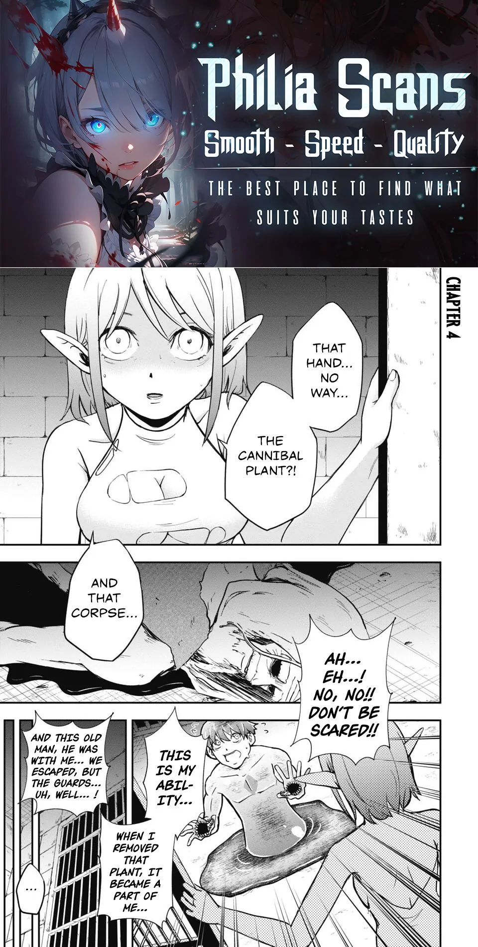 Isekai Demon Eater – I Became a Monster Eating Hero and Rebelled Against the Kingdom That Abandoned Me Chapter 4 - page 1