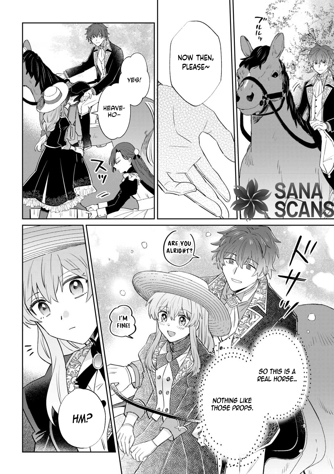 Since I was born a noble lady, I want to live my long-desired lazy NEET life. Chapter 3 - page 17