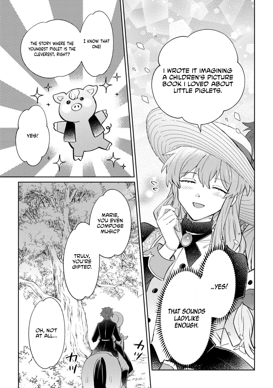 Since I was born a noble lady, I want to live my long-desired lazy NEET life. Chapter 3 - page 24