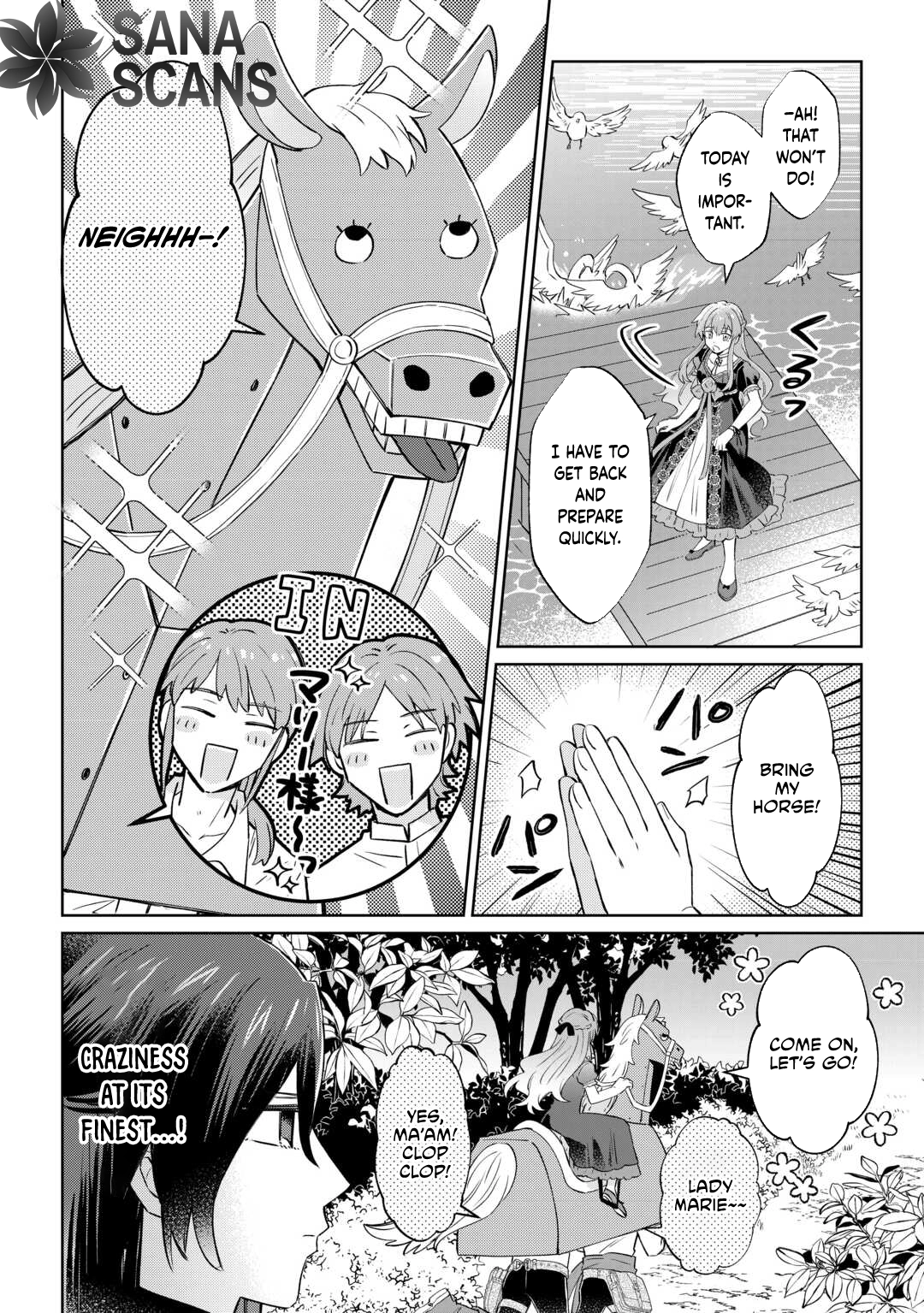 Since I was born a noble lady, I want to live my long-desired lazy NEET life. Chapter 3 - page 5